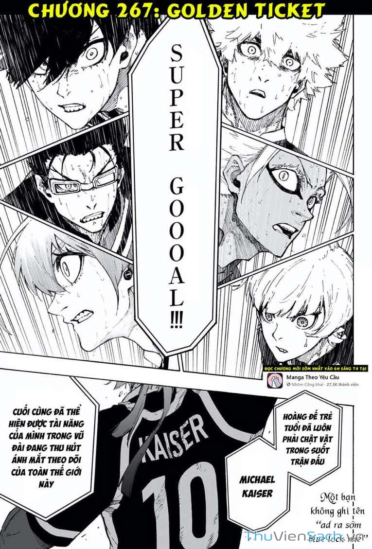 Truyện Tranh Tiền Đạo Số 1 - Blue Lock trang 6