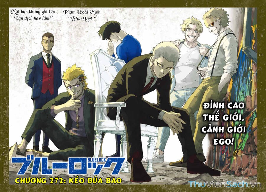Truyện Tranh Tiền Đạo Số 1 - Blue Lock trang 5