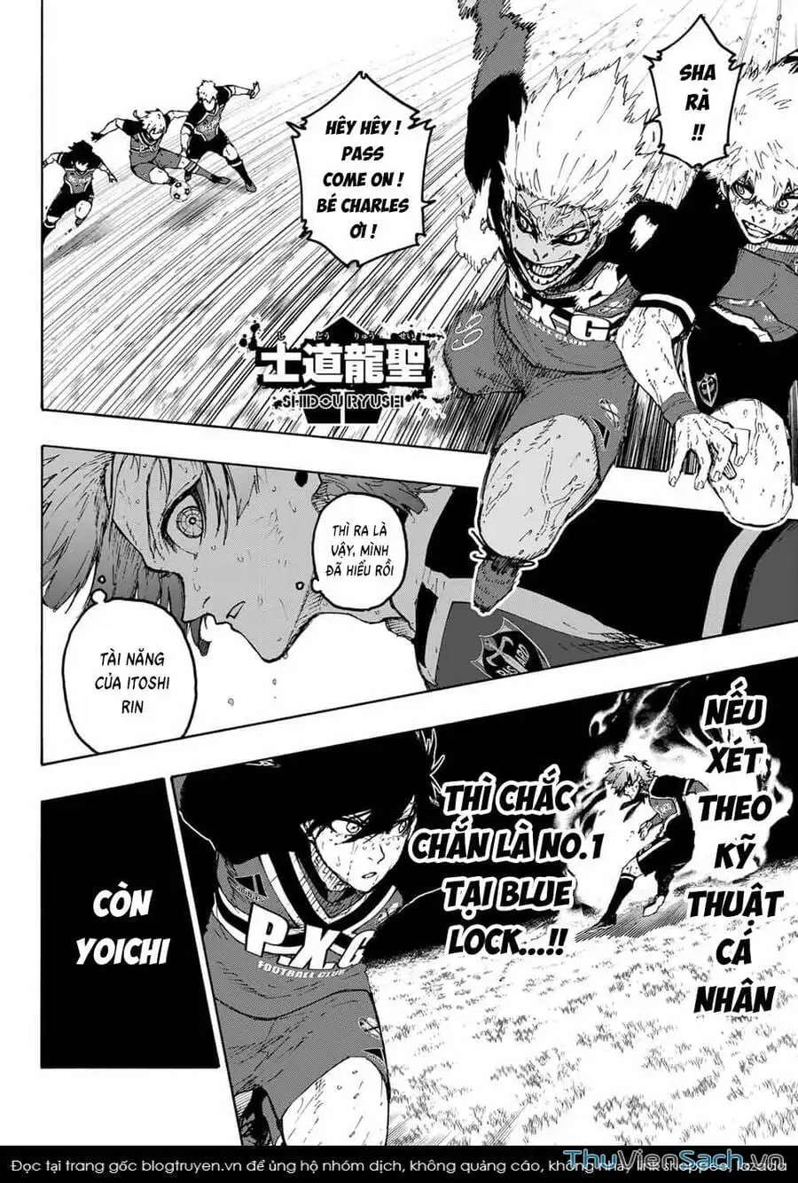 Truyện Tranh Tiền Đạo Số 1 - Blue Lock trang 6