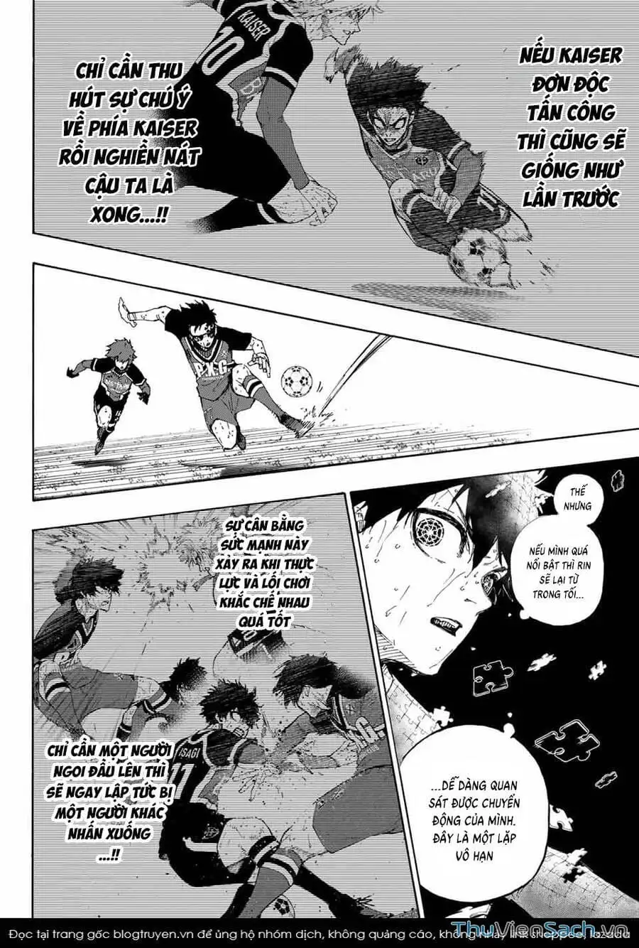 Truyện Tranh Tiền Đạo Số 1 - Blue Lock trang 6