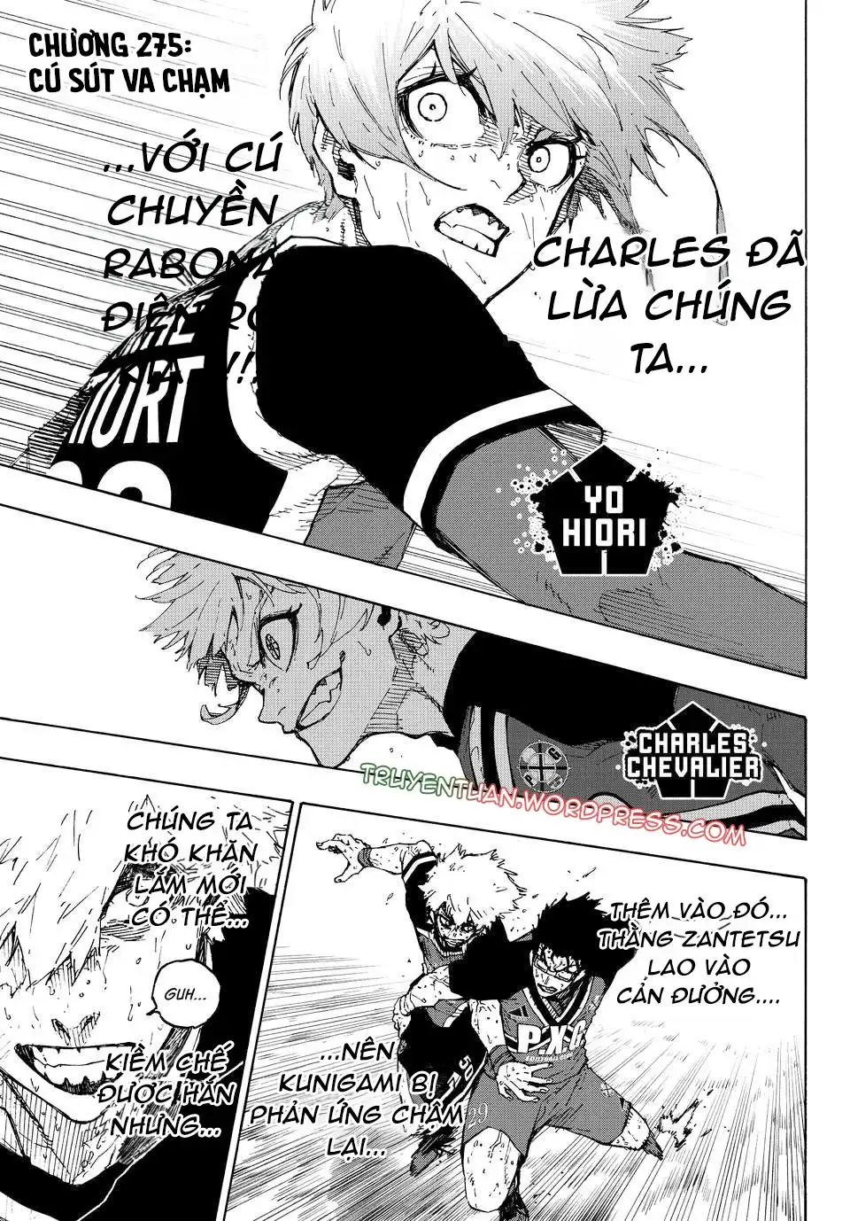 Truyện Tranh Tiền Đạo Số 1 - Blue Lock trang 5