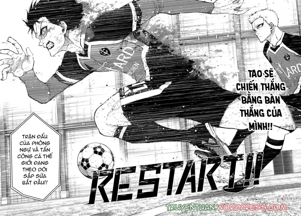 Truyện Tranh Tiền Đạo Số 1 - Blue Lock trang 6