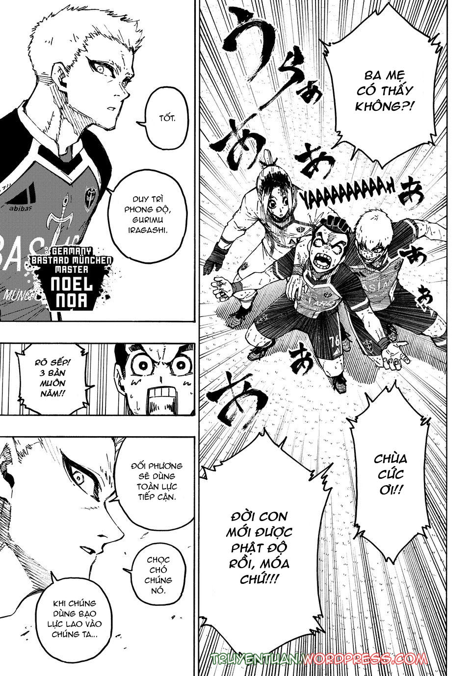 Truyện Tranh Tiền Đạo Số 1 - Blue Lock trang 5