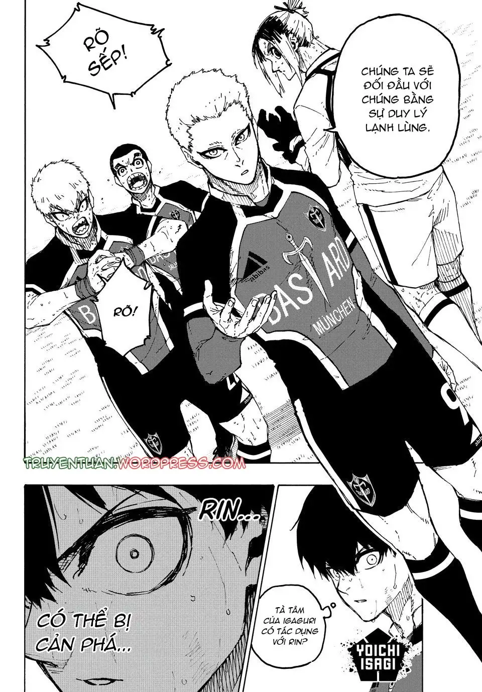 Truyện Tranh Tiền Đạo Số 1 - Blue Lock trang 6