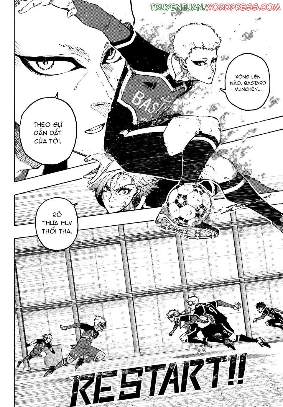 Truyện Tranh Tiền Đạo Số 1 - Blue Lock trang 6