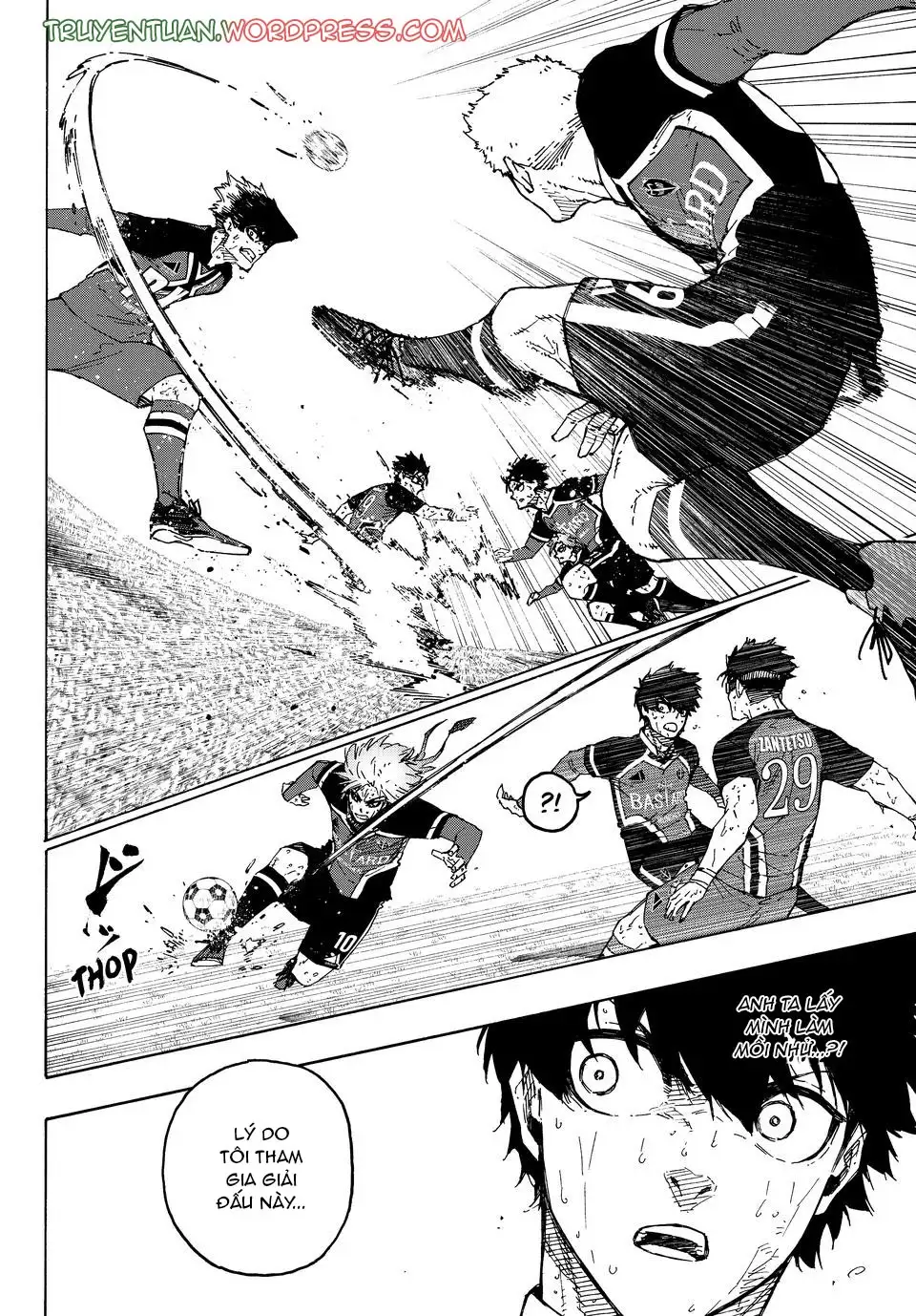 Truyện Tranh Tiền Đạo Số 1 - Blue Lock trang 6