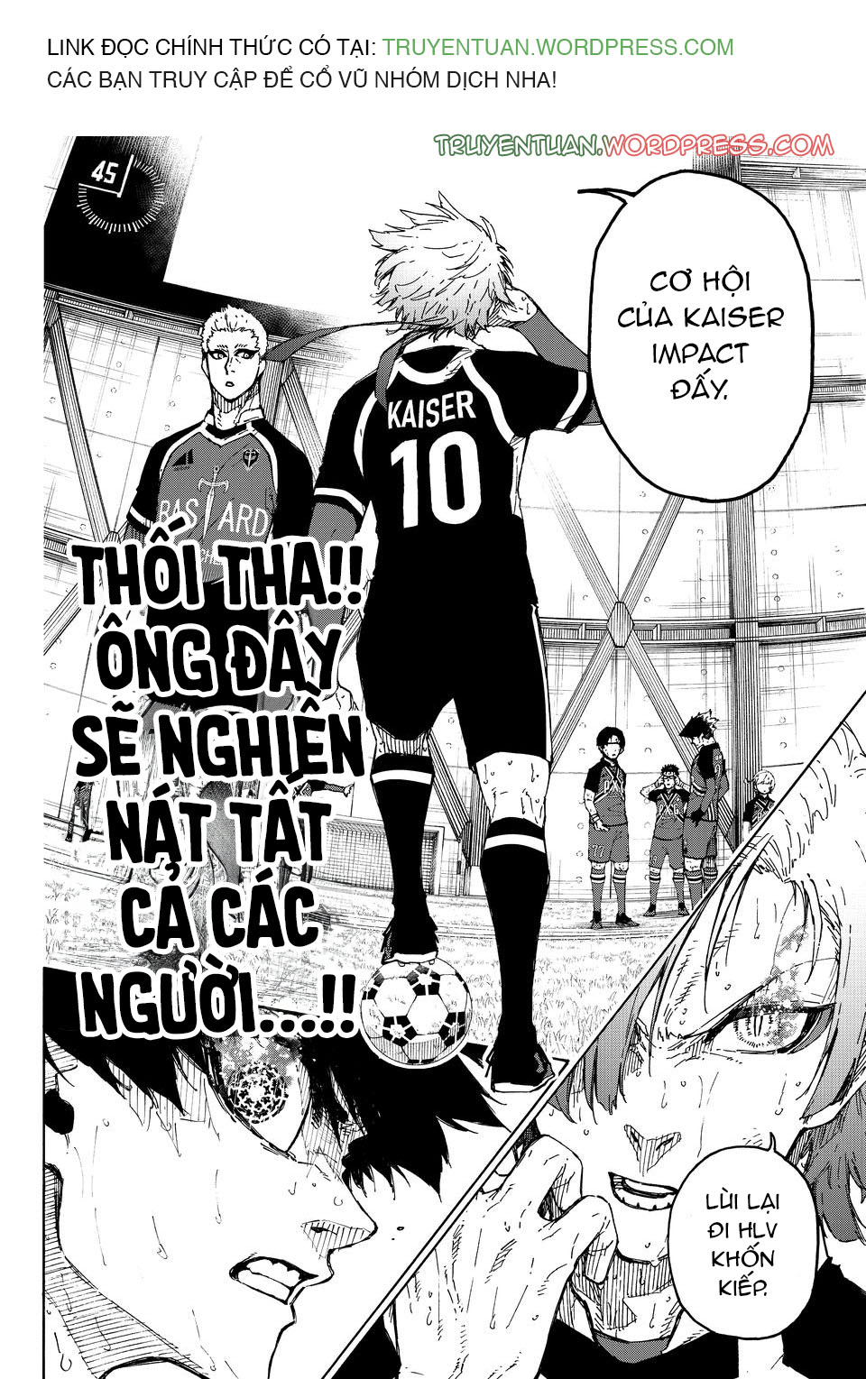 Truyện Tranh Tiền Đạo Số 1 - Blue Lock trang 5