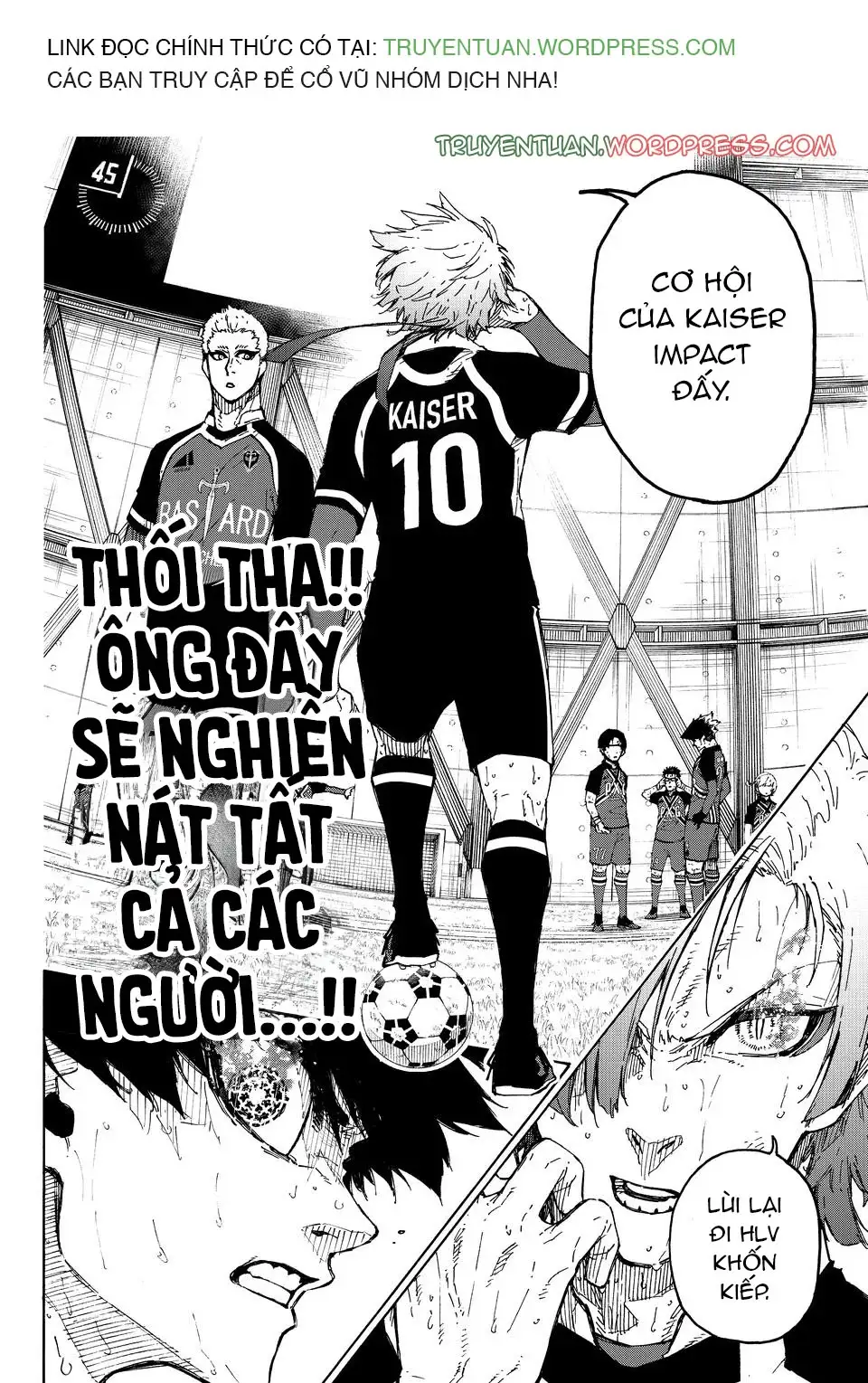 Truyện Tranh Tiền Đạo Số 1 - Blue Lock trang 6