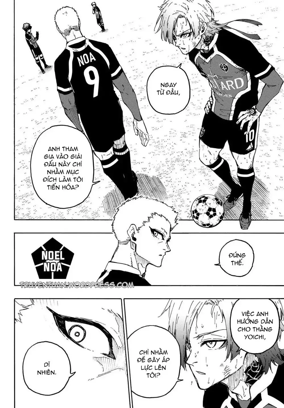 Truyện Tranh Tiền Đạo Số 1 - Blue Lock trang 6