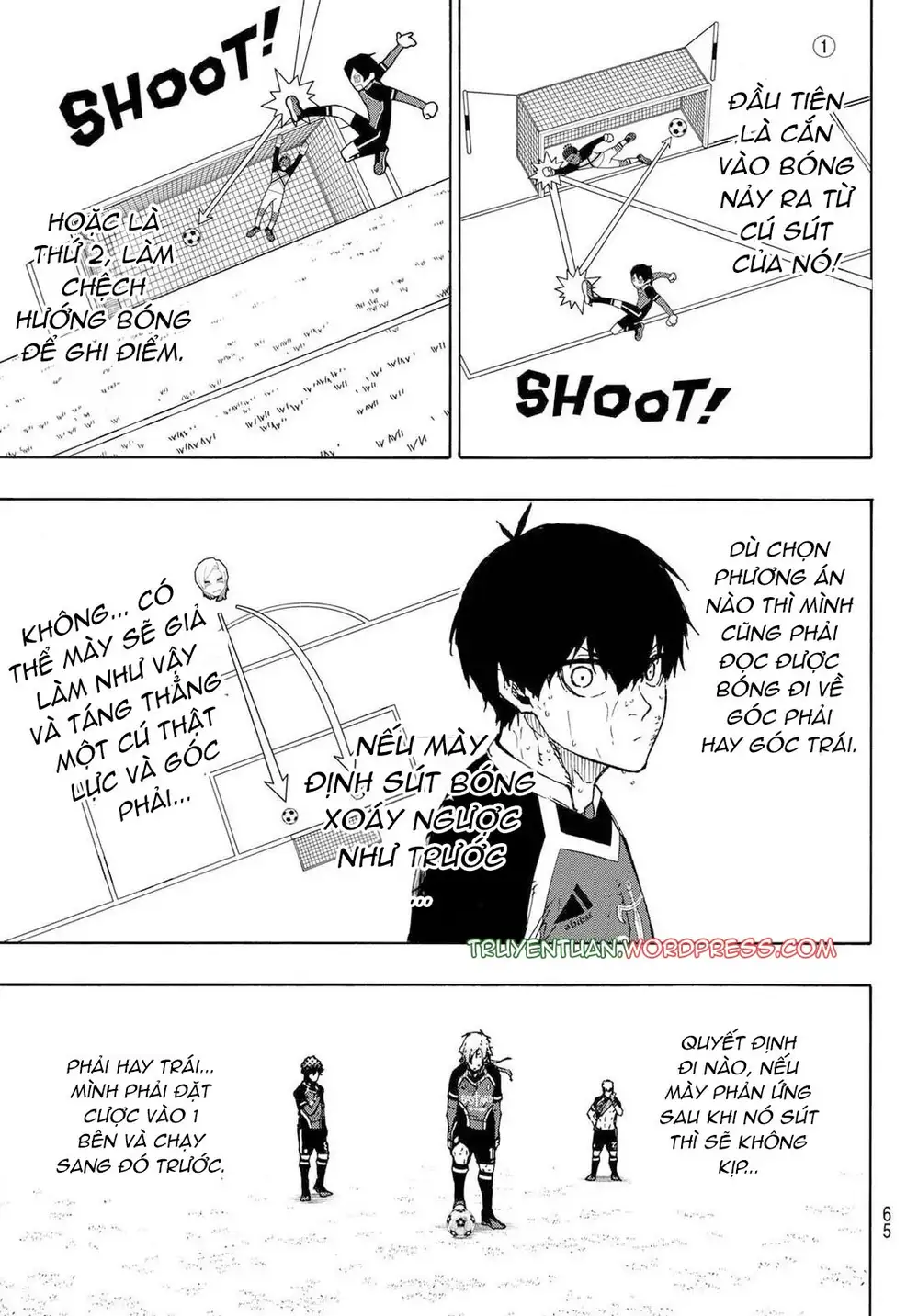 Truyện Tranh Tiền Đạo Số 1 - Blue Lock trang 6