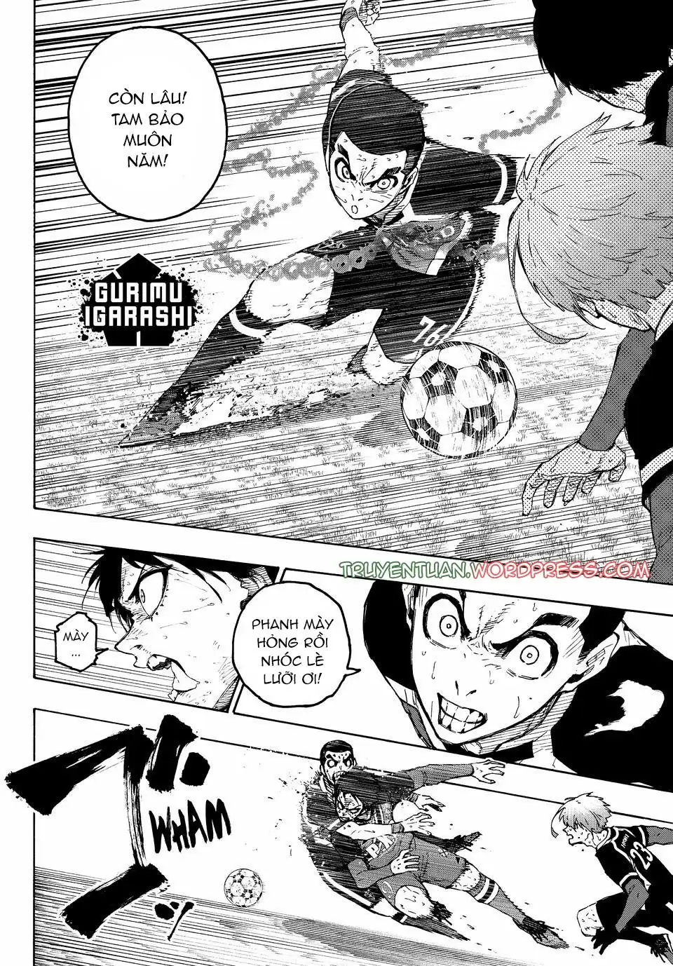 Truyện Tranh Tiền Đạo Số 1 - Blue Lock trang 6