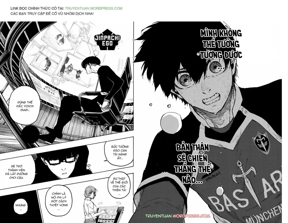 Truyện Tranh Tiền Đạo Số 1 - Blue Lock trang 6