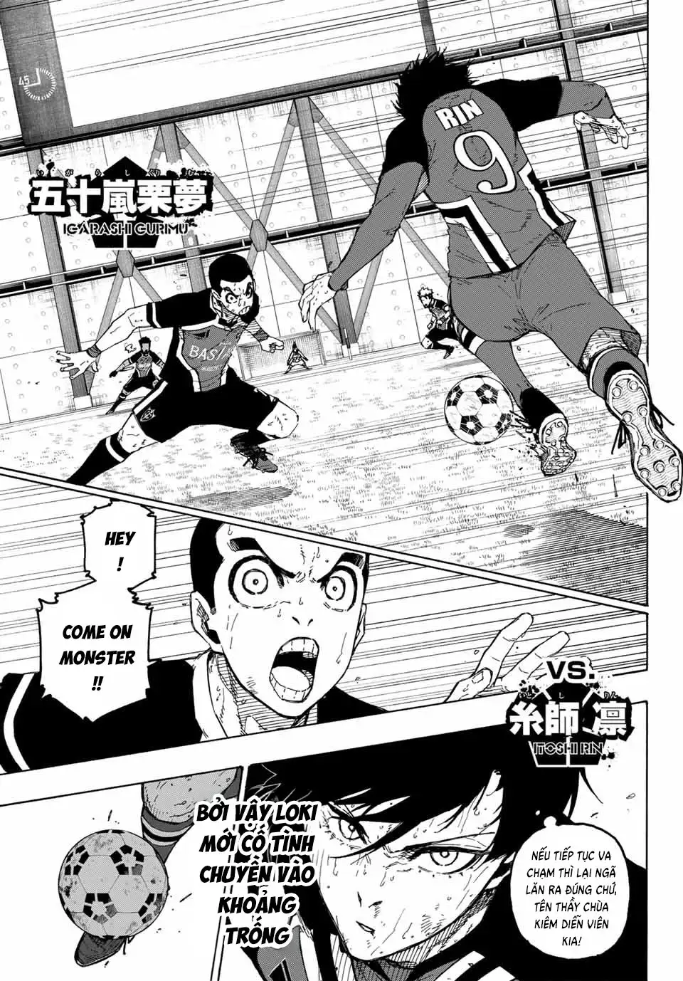 Truyện Tranh Tiền Đạo Số 1 - Blue Lock trang 5