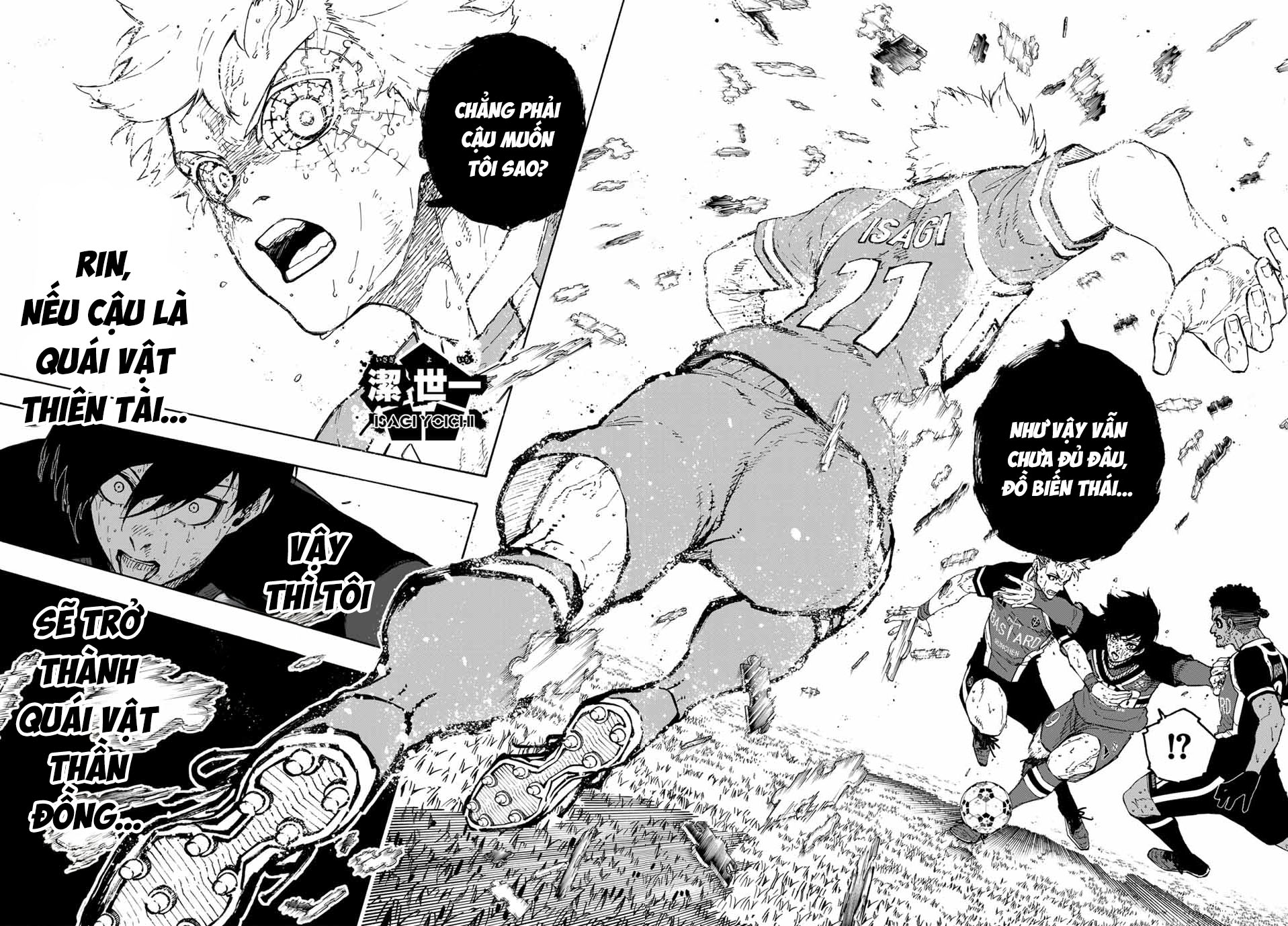 Truyện Tranh Tiền Đạo Số 1 - Blue Lock trang 6