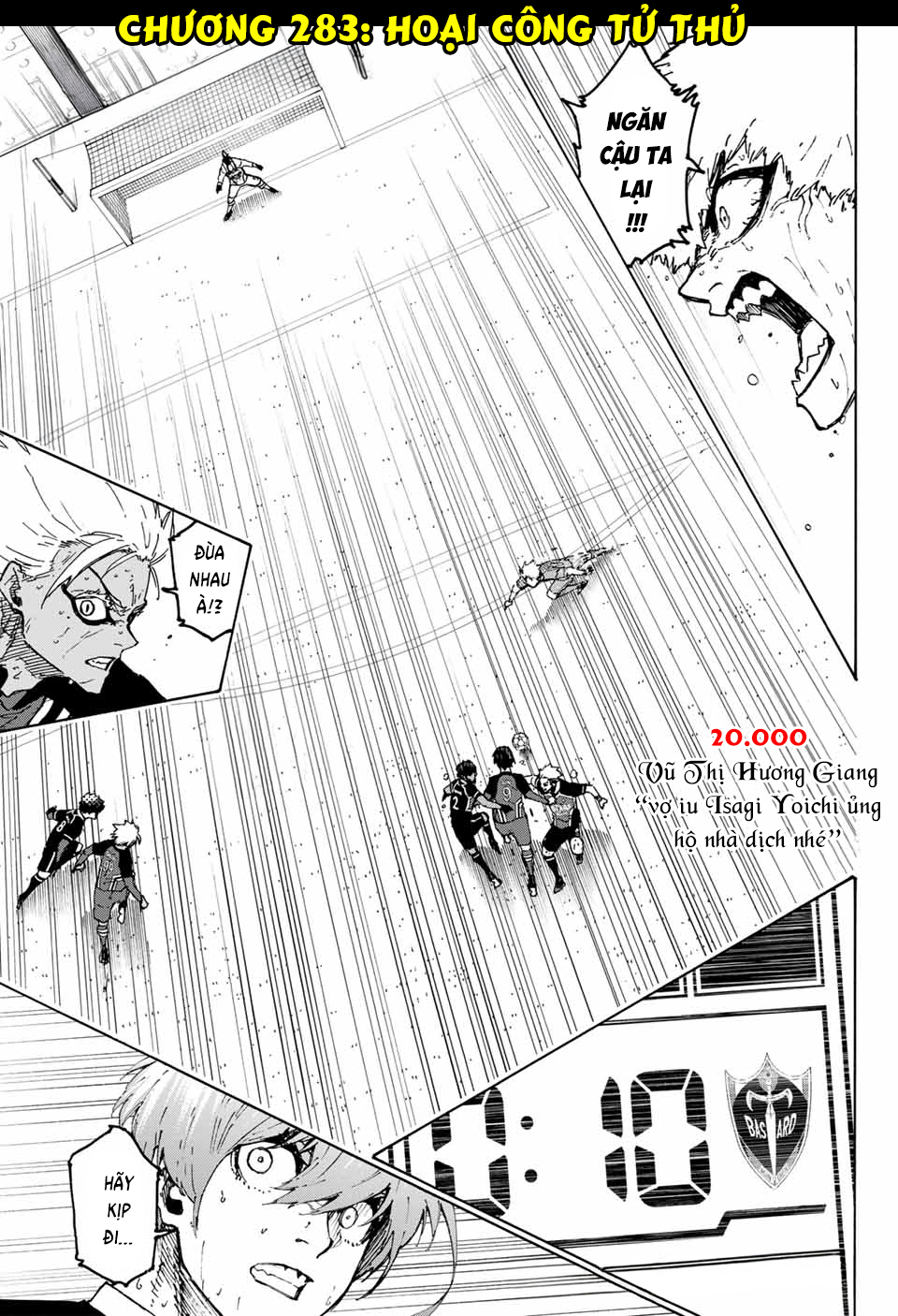 Truyện Tranh Tiền Đạo Số 1 - Blue Lock trang 6