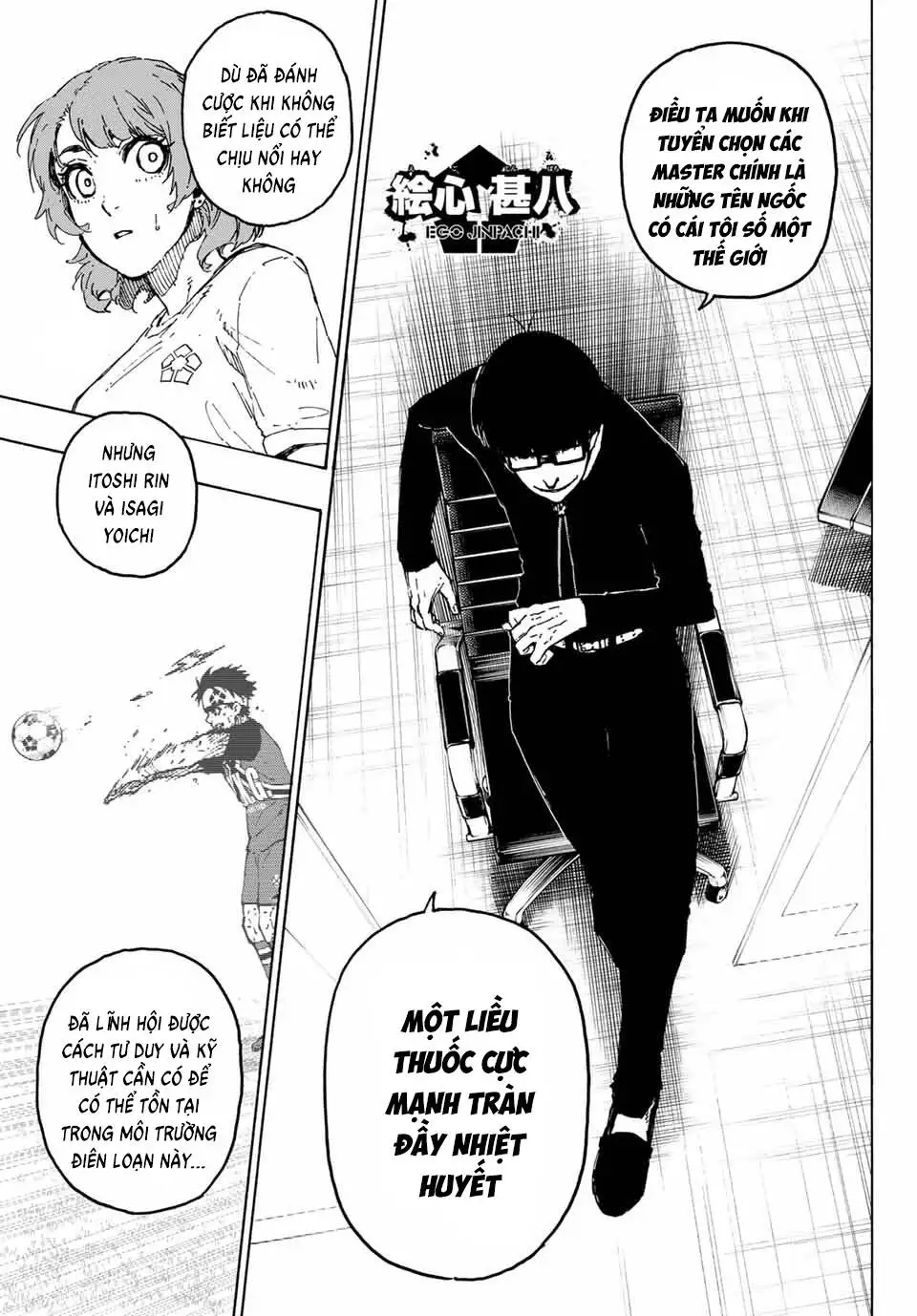 Truyện Tranh Tiền Đạo Số 1 - Blue Lock trang 6