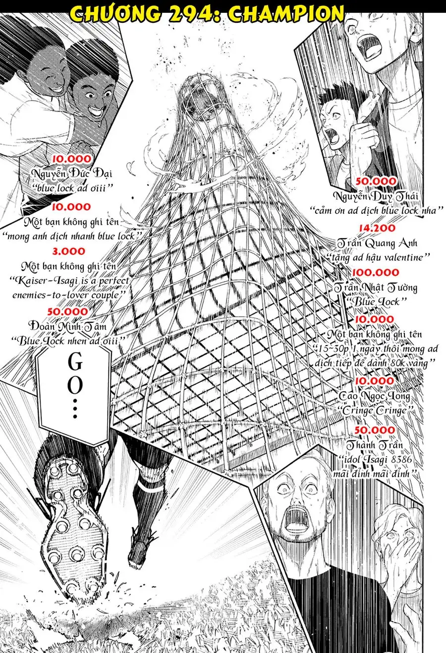 Truyện Tranh Tiền Đạo Số 1 - Blue Lock trang 5