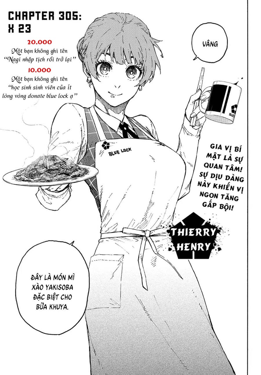 Truyện Tranh Tiền Đạo Số 1 - Blue Lock trang 6