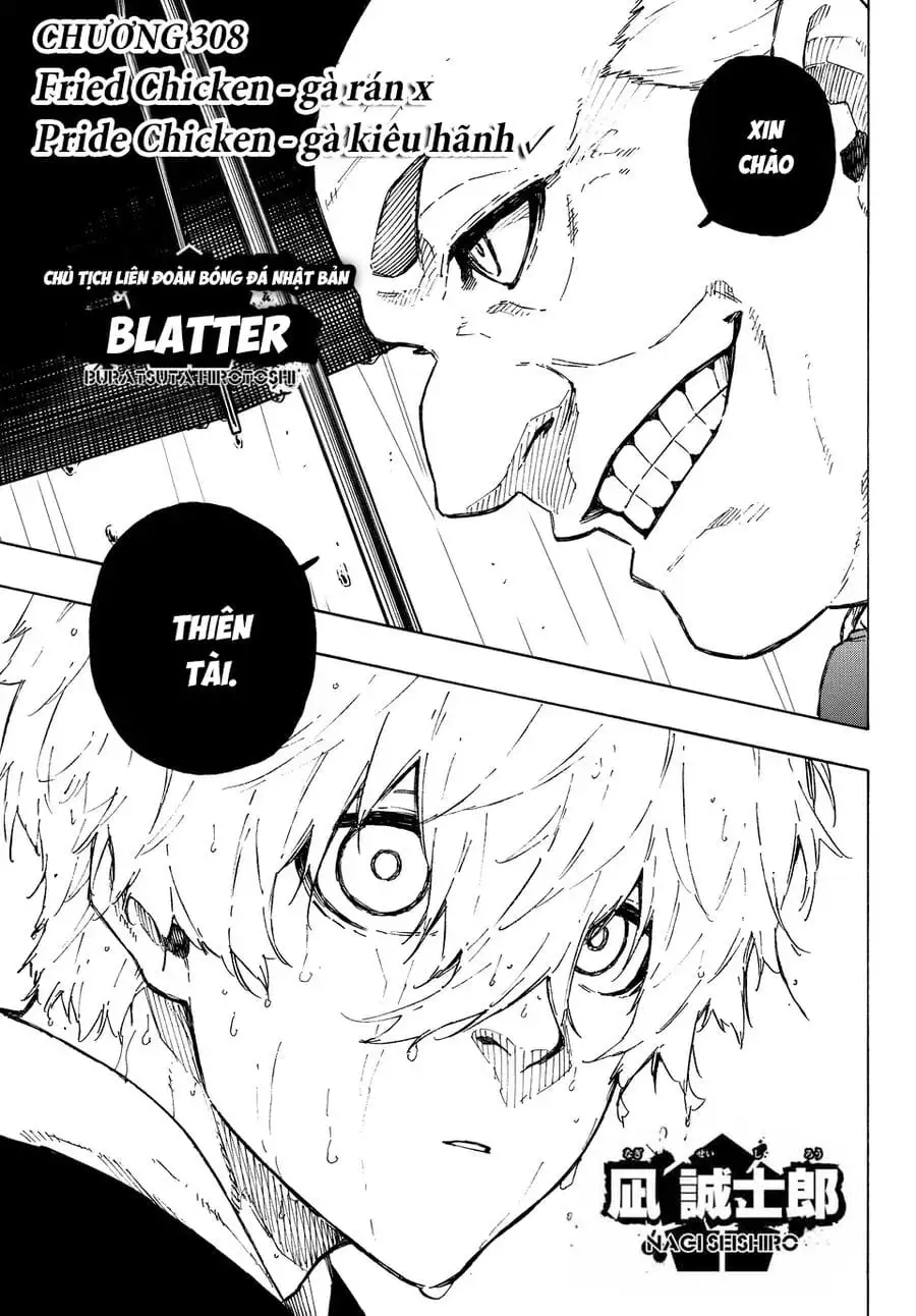 Truyện Tranh Tiền Đạo Số 1 - Blue Lock trang 6