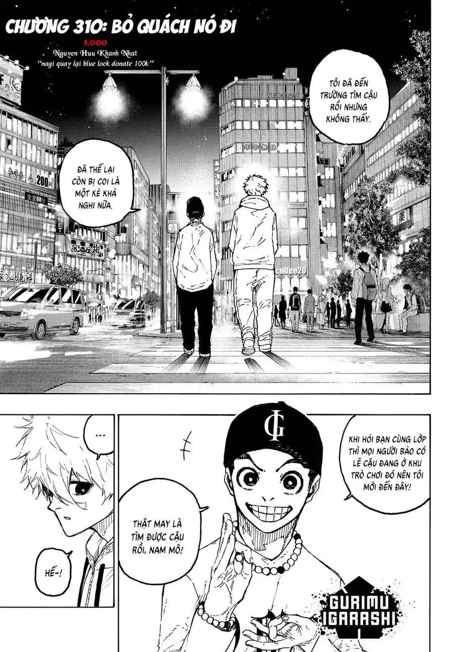 Truyện Tranh Tiền Đạo Số 1 - Blue Lock trang 6