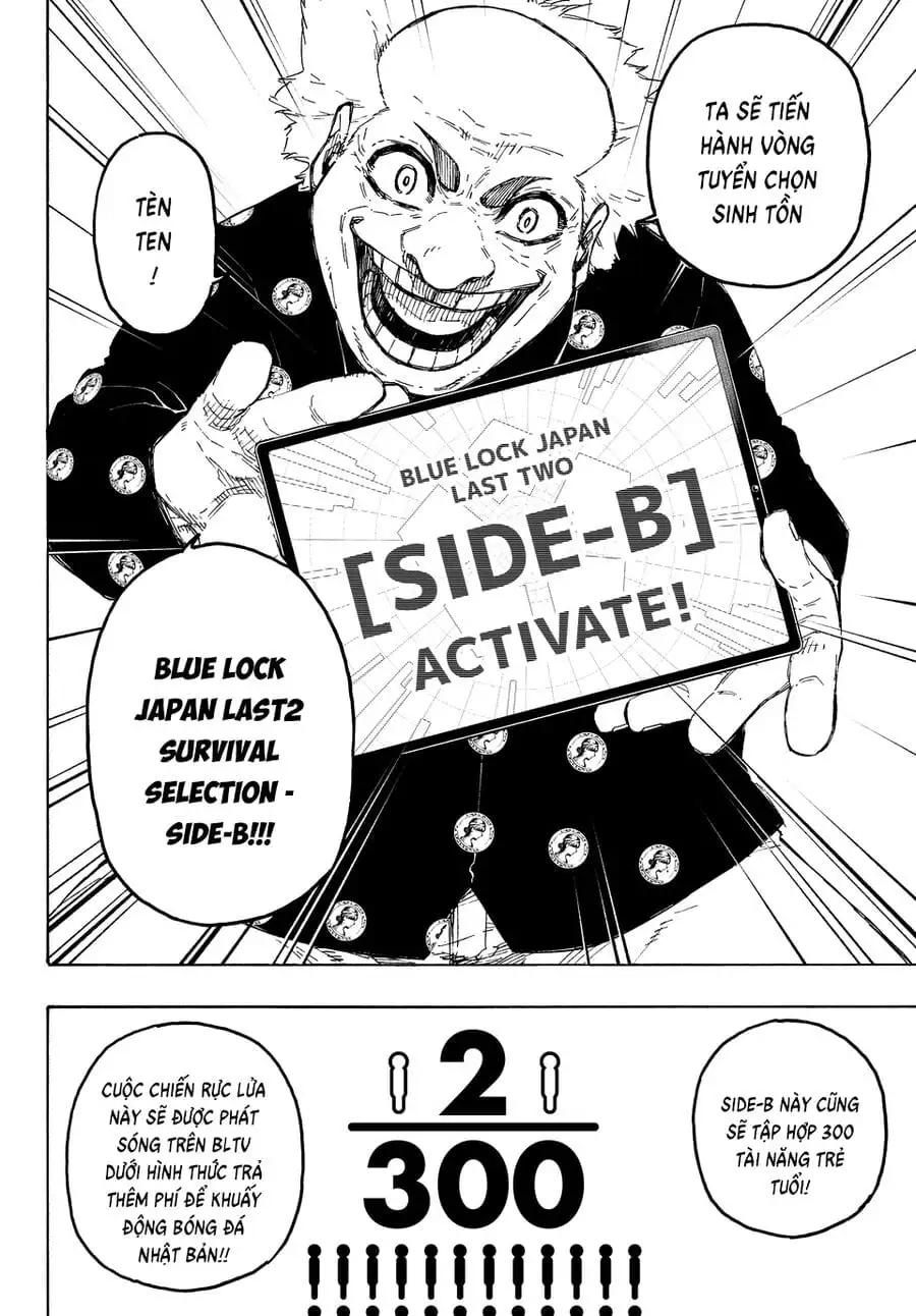 Truyện Tranh Tiền Đạo Số 1 - Blue Lock trang 6