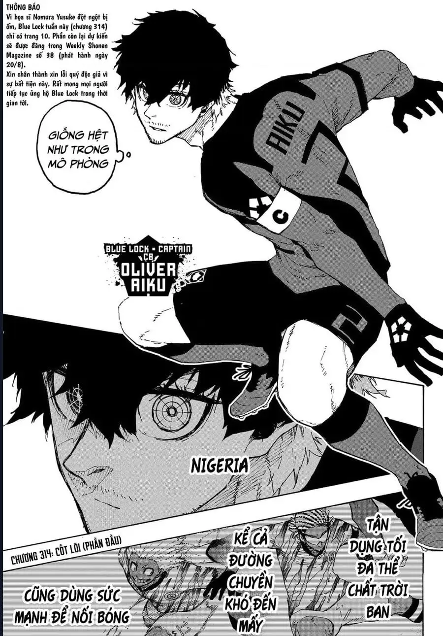 Truyện Tranh Tiền Đạo Số 1 - Blue Lock trang 6
