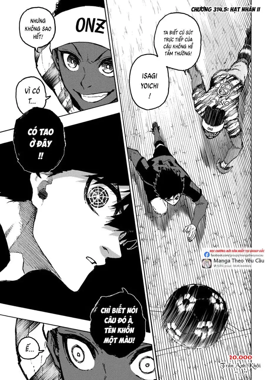 Truyện Tranh Tiền Đạo Số 1 - Blue Lock trang 6