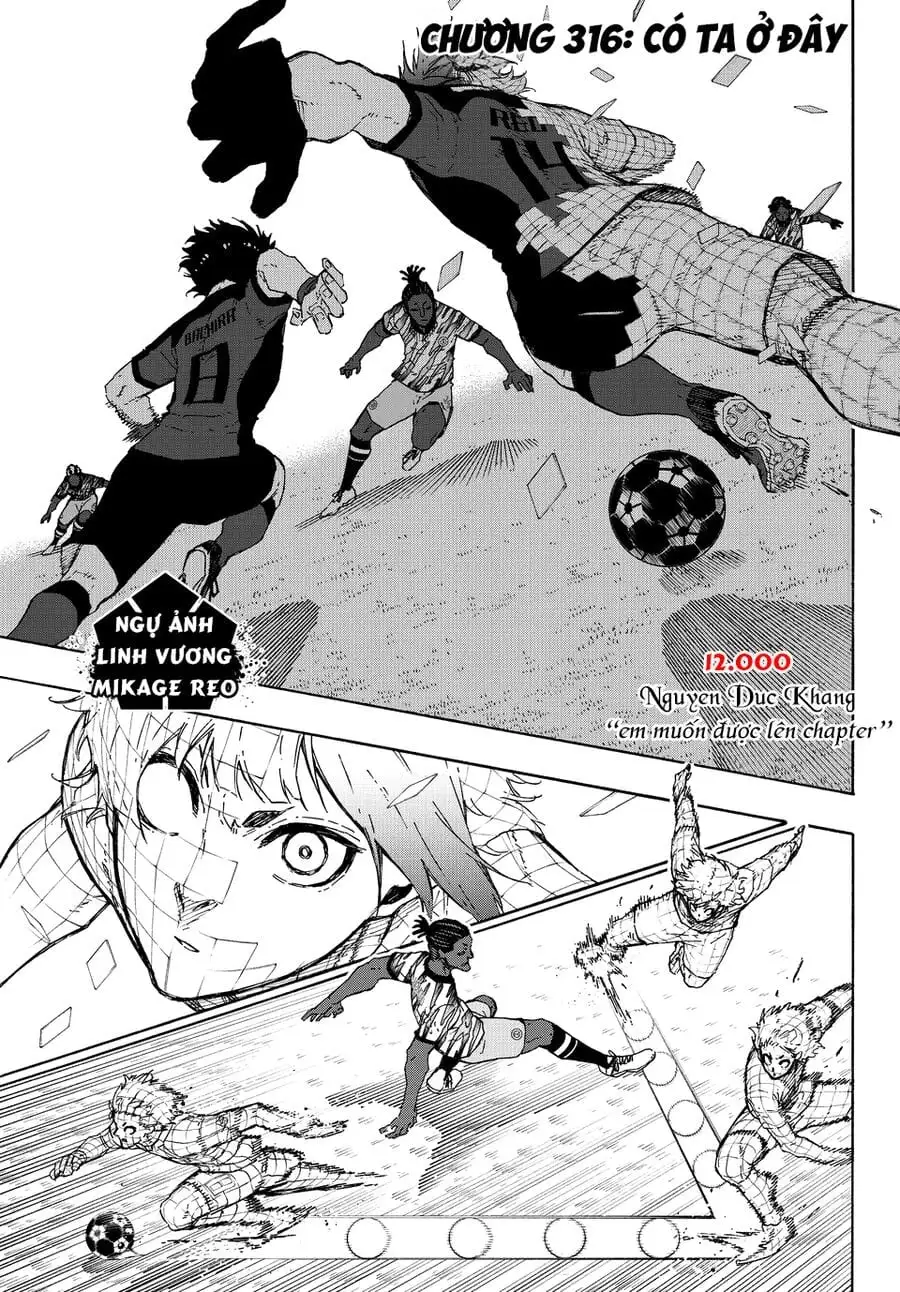 Truyện Tranh Tiền Đạo Số 1 - Blue Lock trang 6