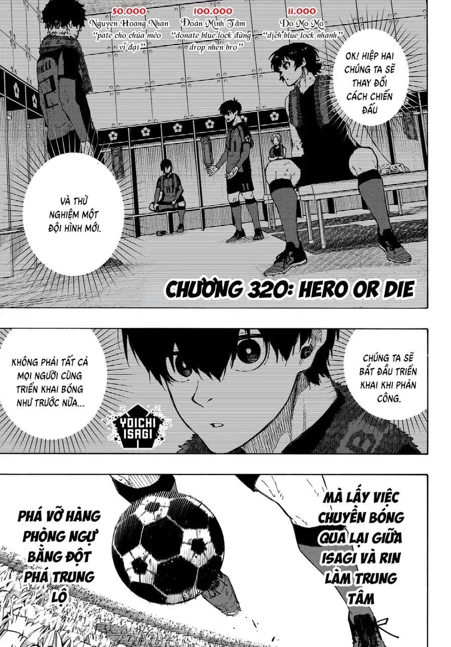 Truyện Tranh Tiền Đạo Số 1 - Blue Lock trang 6