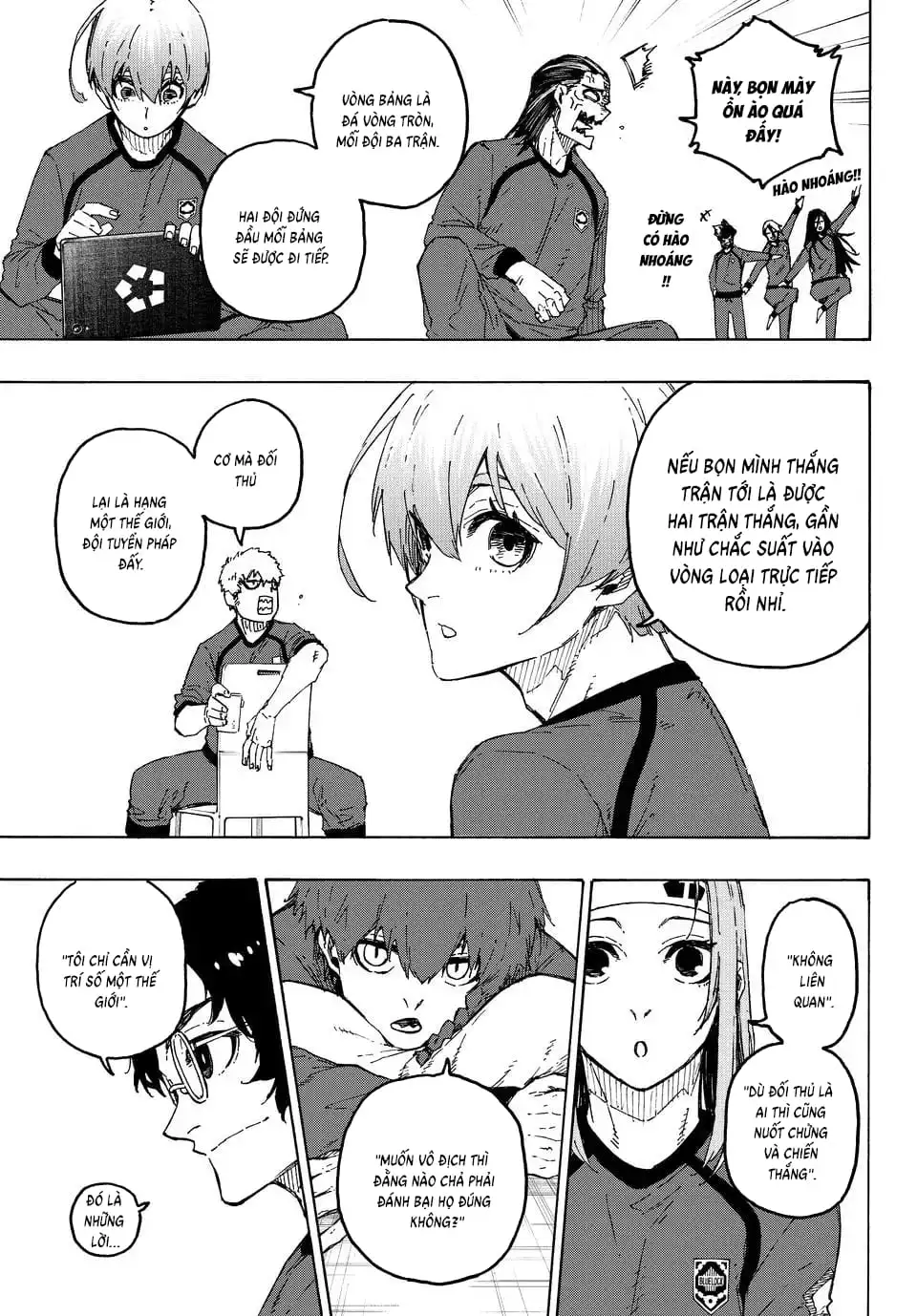 Truyện Tranh Tiền Đạo Số 1 - Blue Lock trang 5