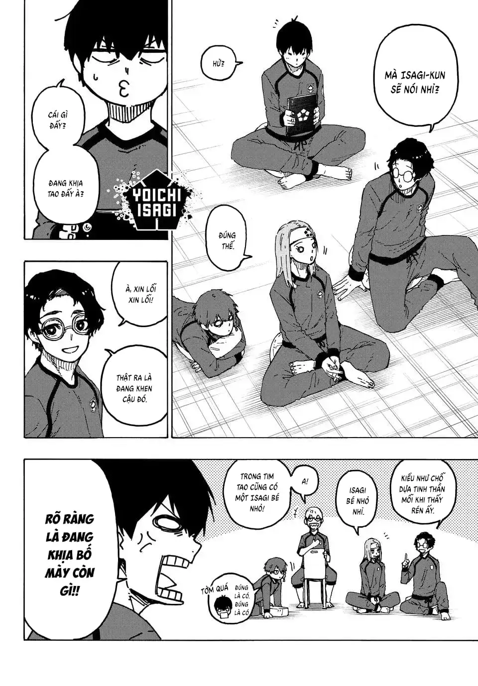 Truyện Tranh Tiền Đạo Số 1 - Blue Lock trang 5