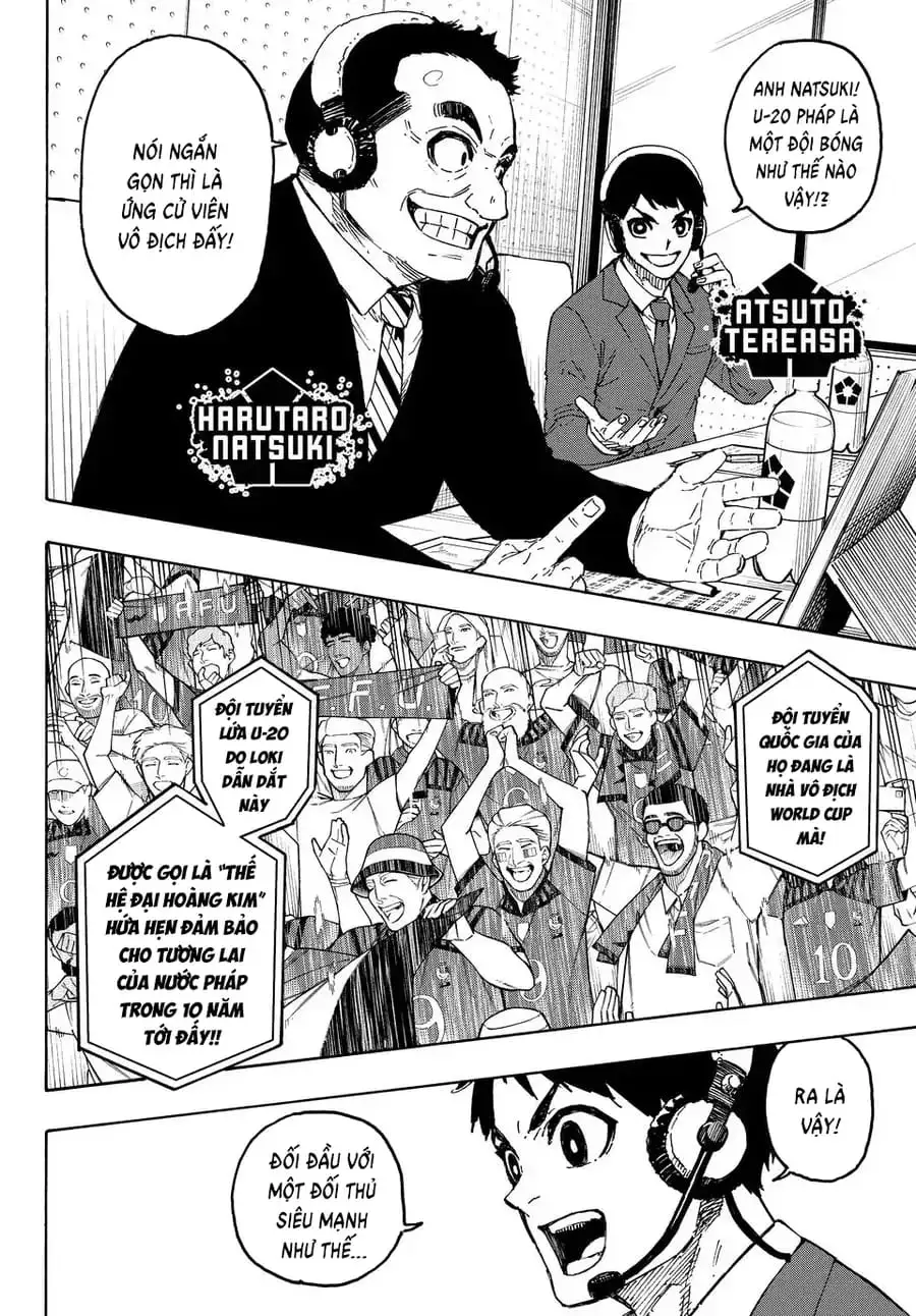 Truyện Tranh Tiền Đạo Số 1 - Blue Lock trang 6