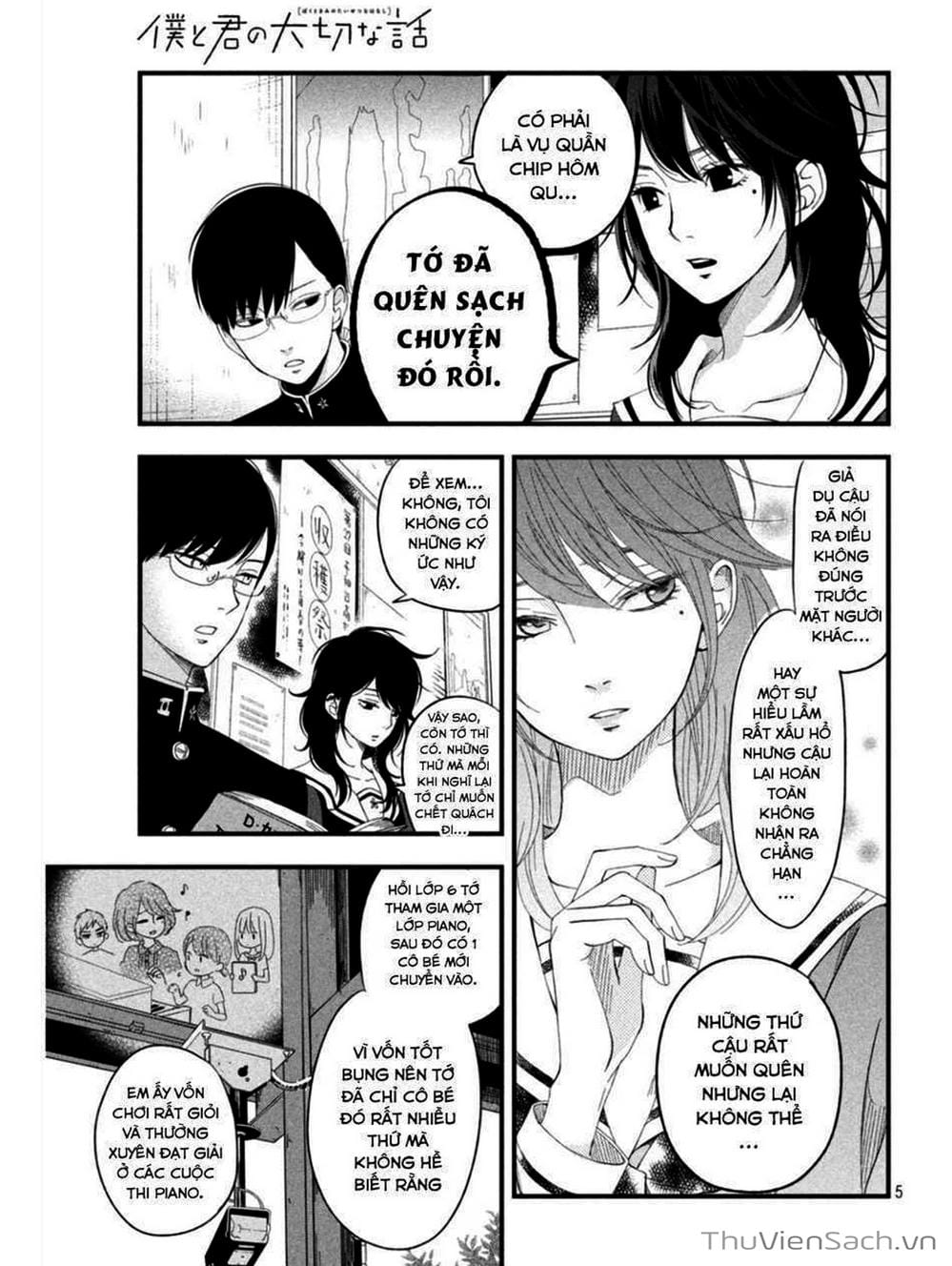 Truyện Tranh Boku To Kimi trang 4