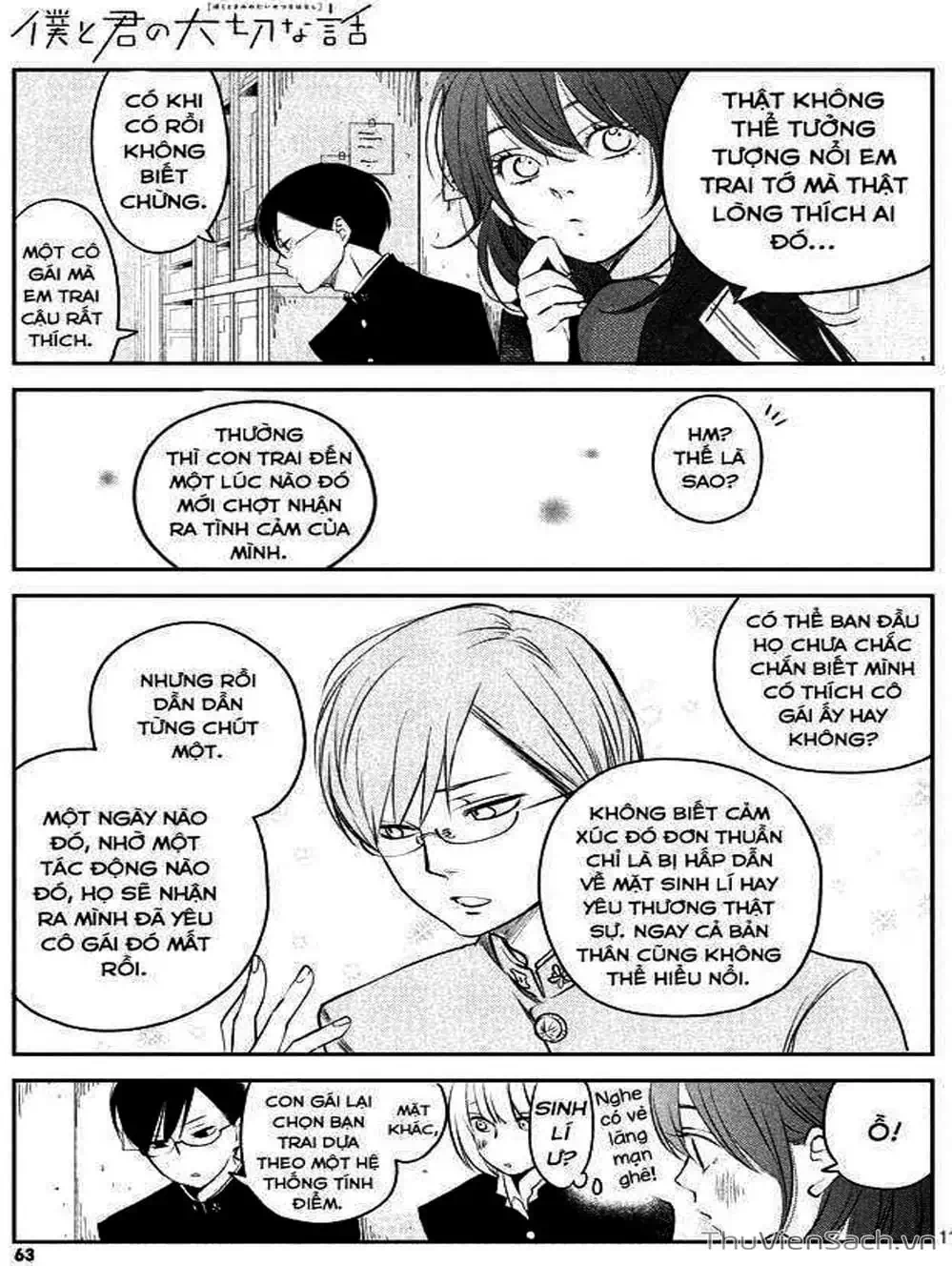 Truyện Tranh Boku To Kimi trang 4