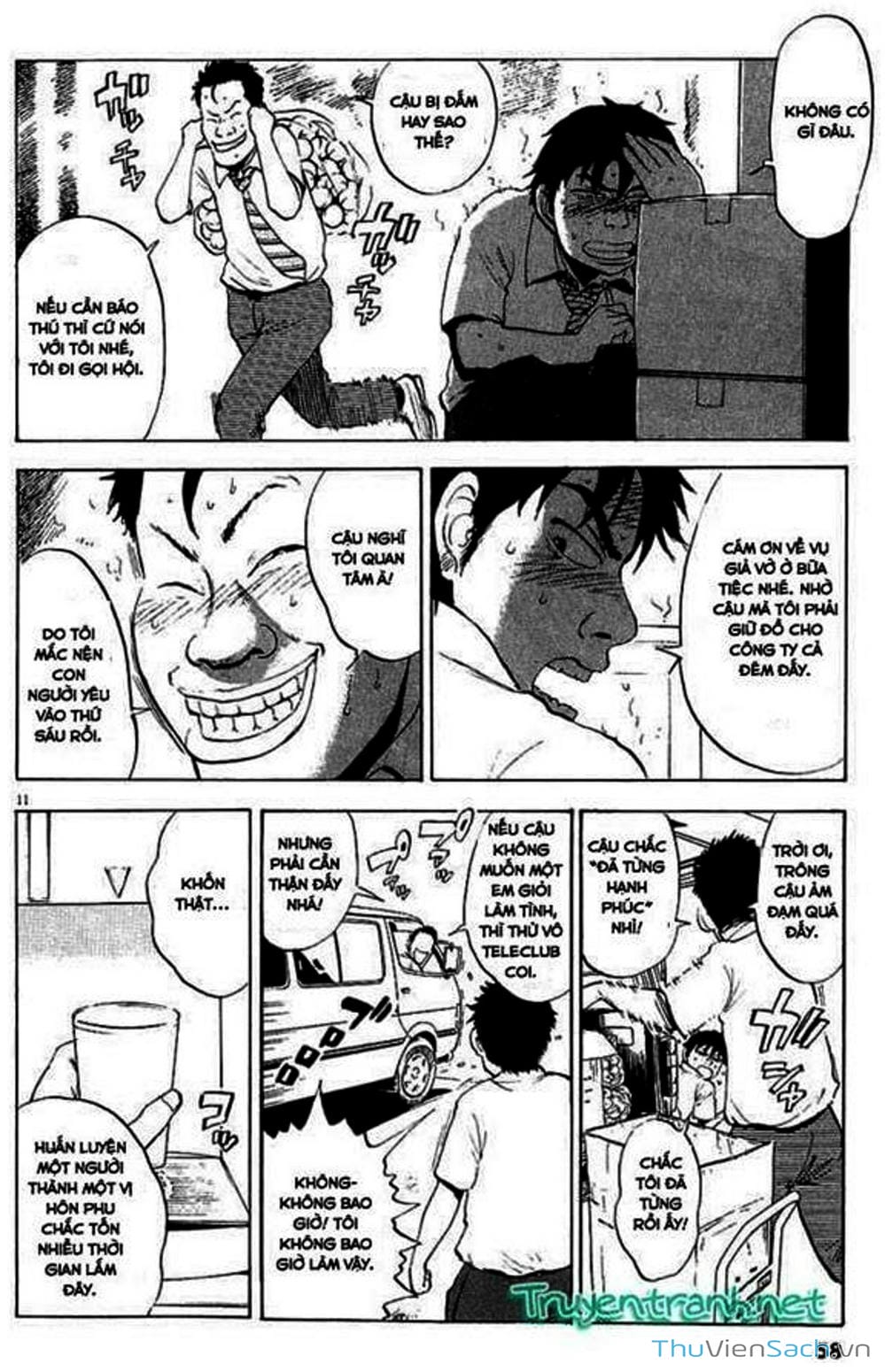Truyện Tranh Đừng Hèn Với Cuộc Sống - Boys On The Run trang 6