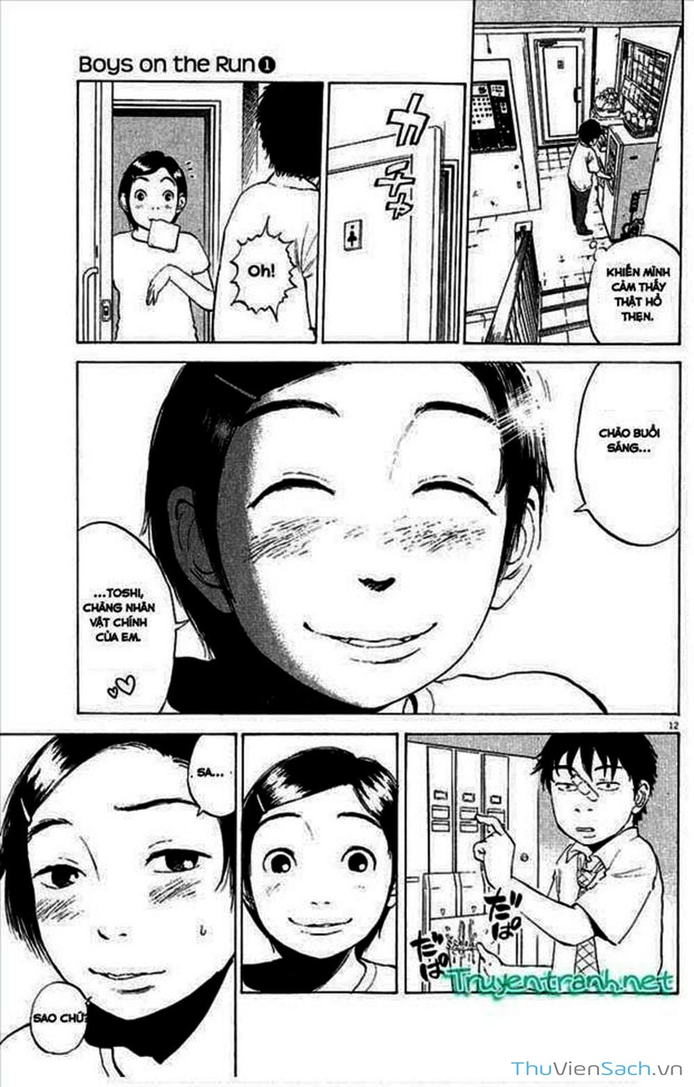 Truyện Tranh Đừng Hèn Với Cuộc Sống - Boys On The Run trang 6