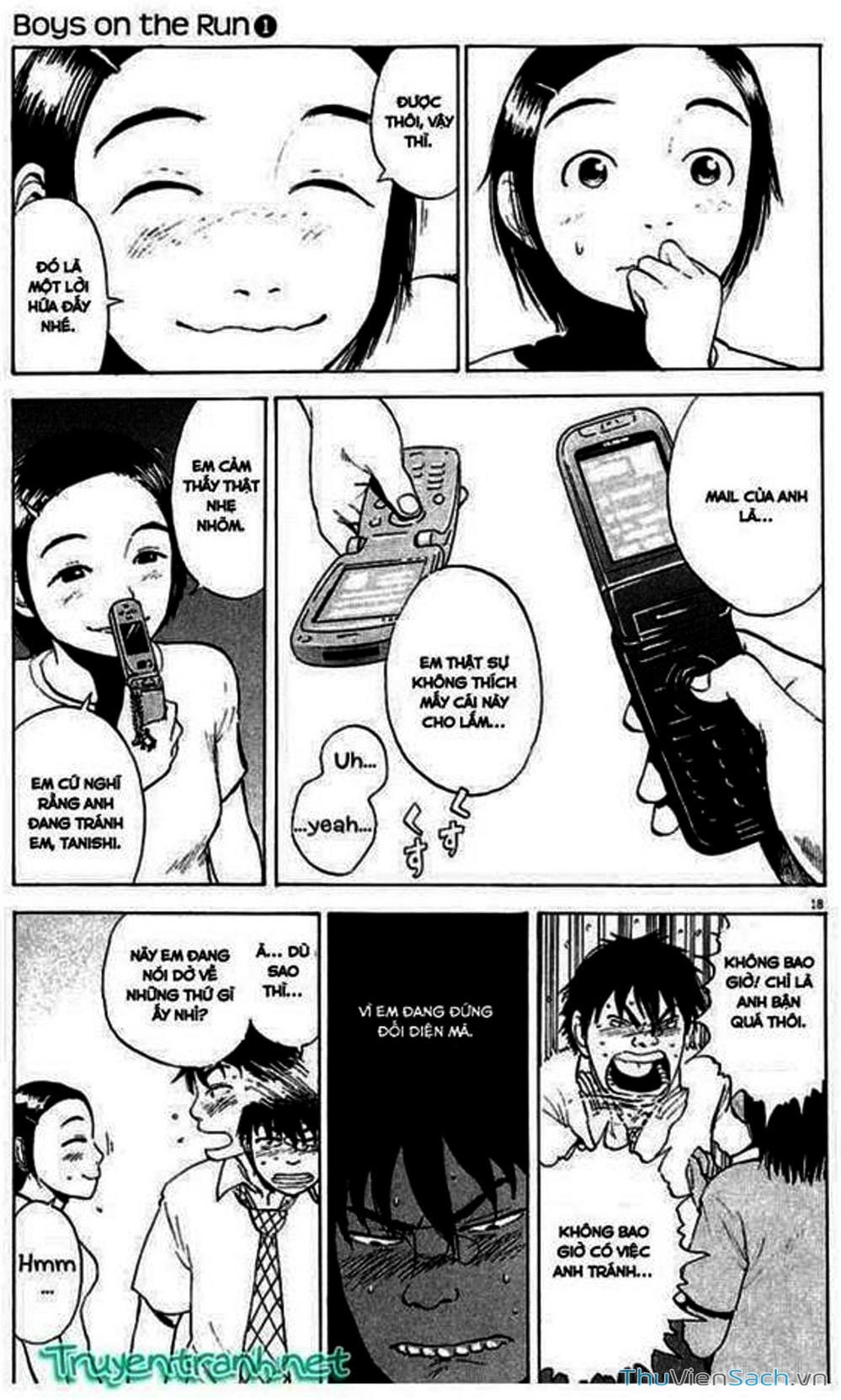 Truyện Tranh Đừng Hèn Với Cuộc Sống - Boys On The Run trang 6