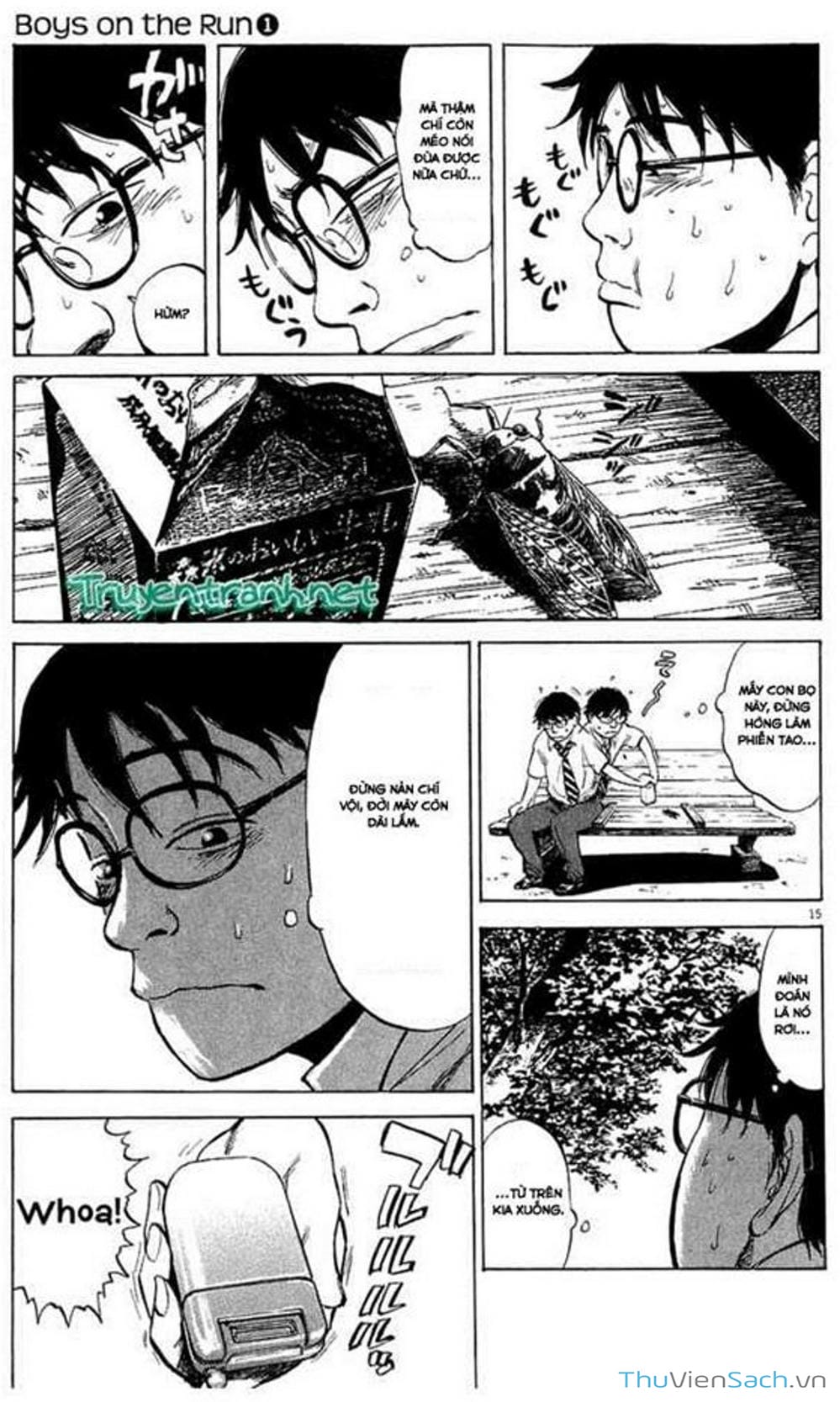 Truyện Tranh Đừng Hèn Với Cuộc Sống - Boys On The Run trang 6