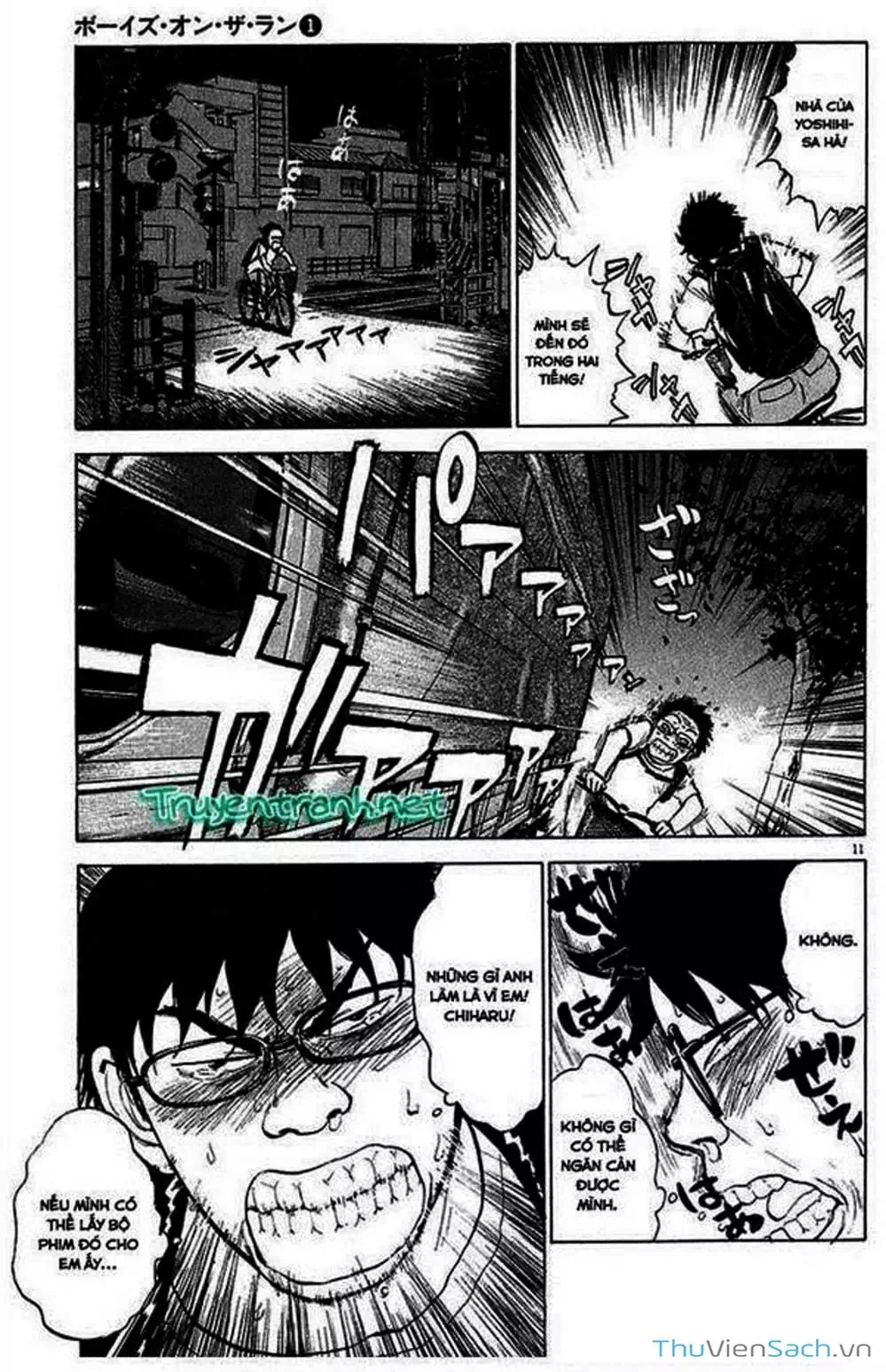 Truyện Tranh Đừng Hèn Với Cuộc Sống - Boys On The Run trang 6
