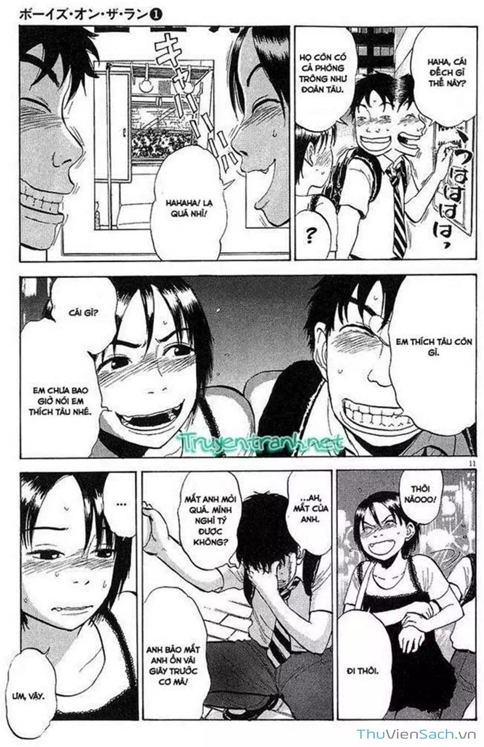 Truyện Tranh Đừng Hèn Với Cuộc Sống - Boys On The Run trang 6