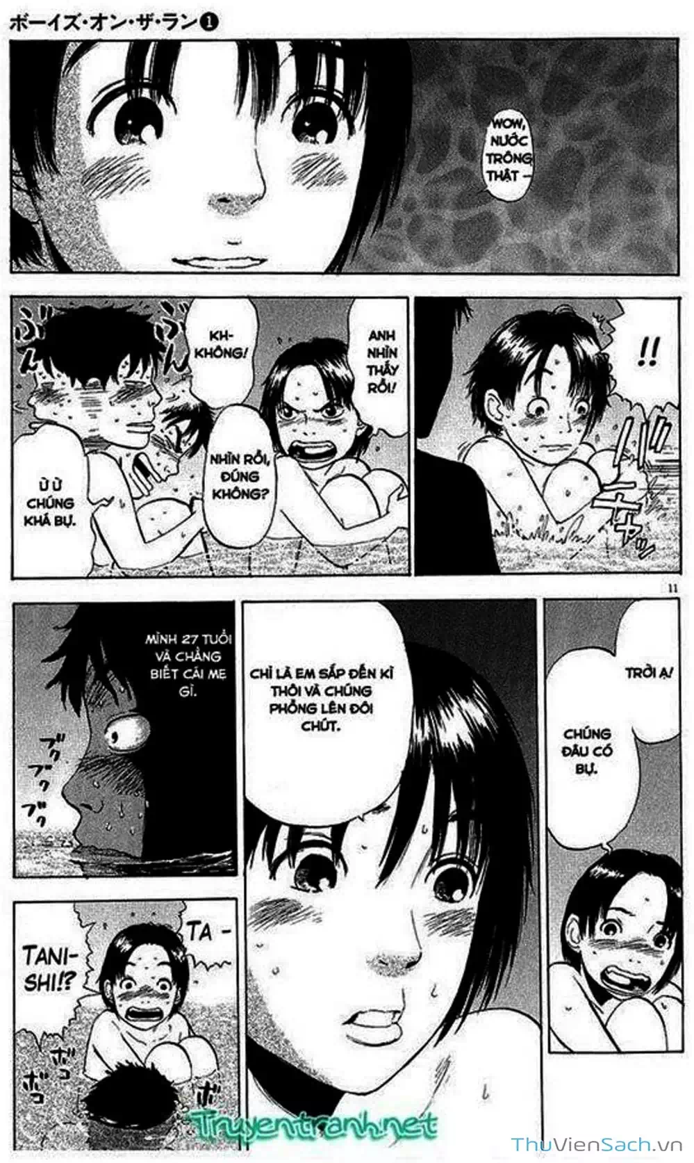 Truyện Tranh Đừng Hèn Với Cuộc Sống - Boys On The Run trang 6