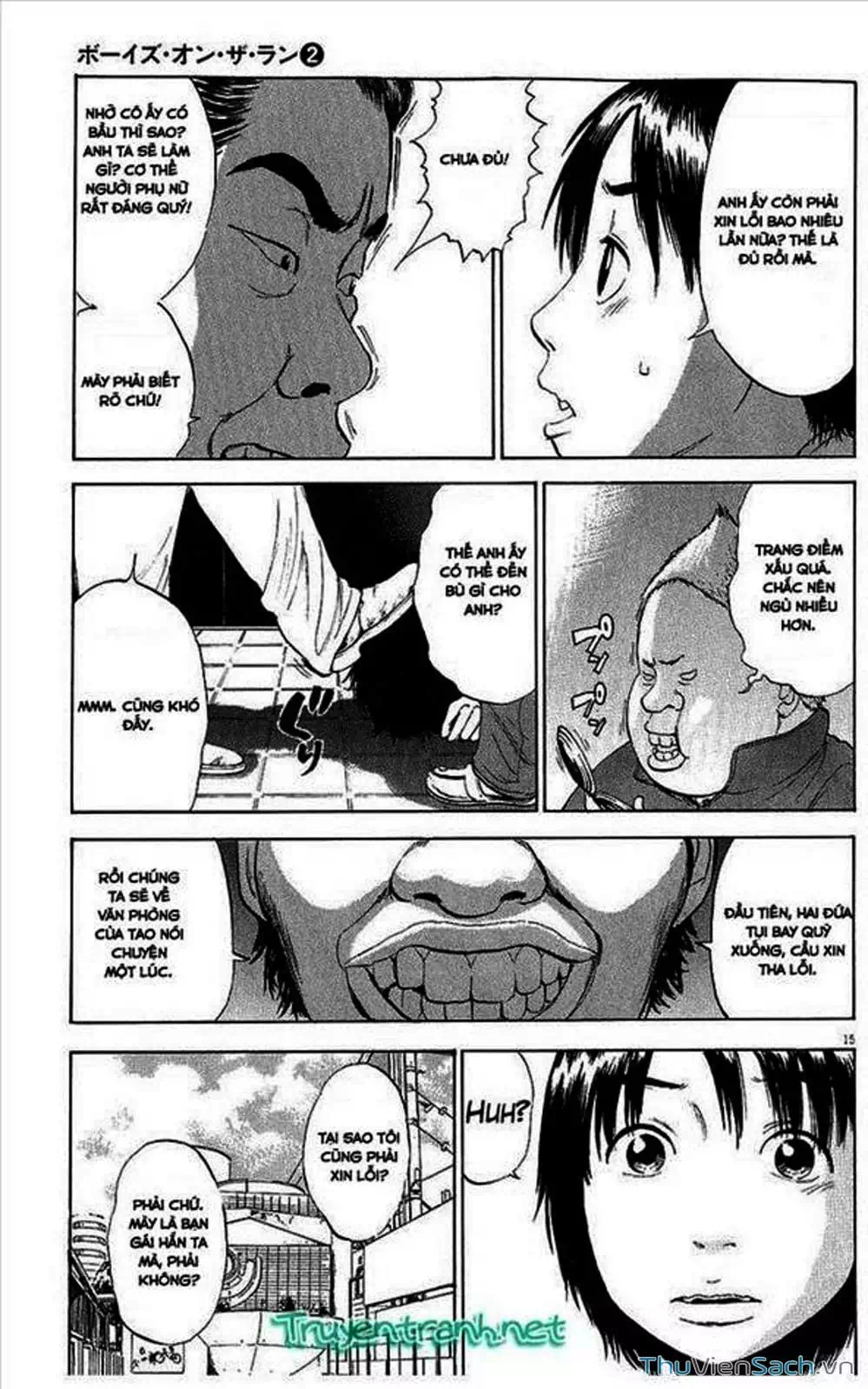 Truyện Tranh Đừng Hèn Với Cuộc Sống - Boys On The Run trang 6