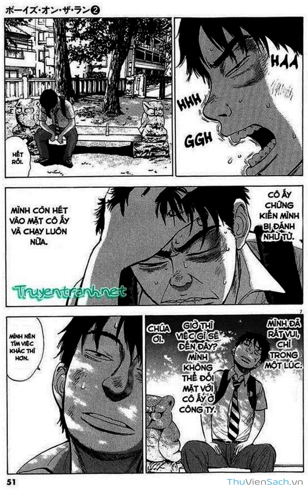 Truyện Tranh Đừng Hèn Với Cuộc Sống - Boys On The Run trang 6