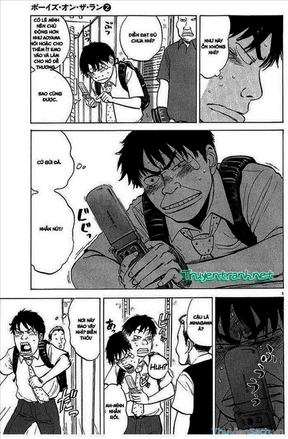 Truyện Tranh Đừng Hèn Với Cuộc Sống - Boys On The Run trang 6