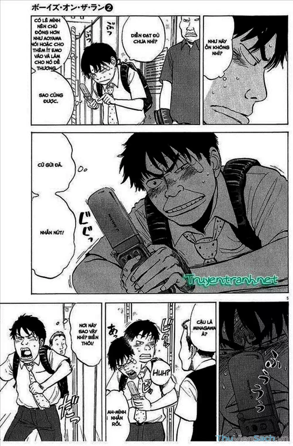 Truyện Tranh Đừng Hèn Với Cuộc Sống - Boys On The Run trang 6