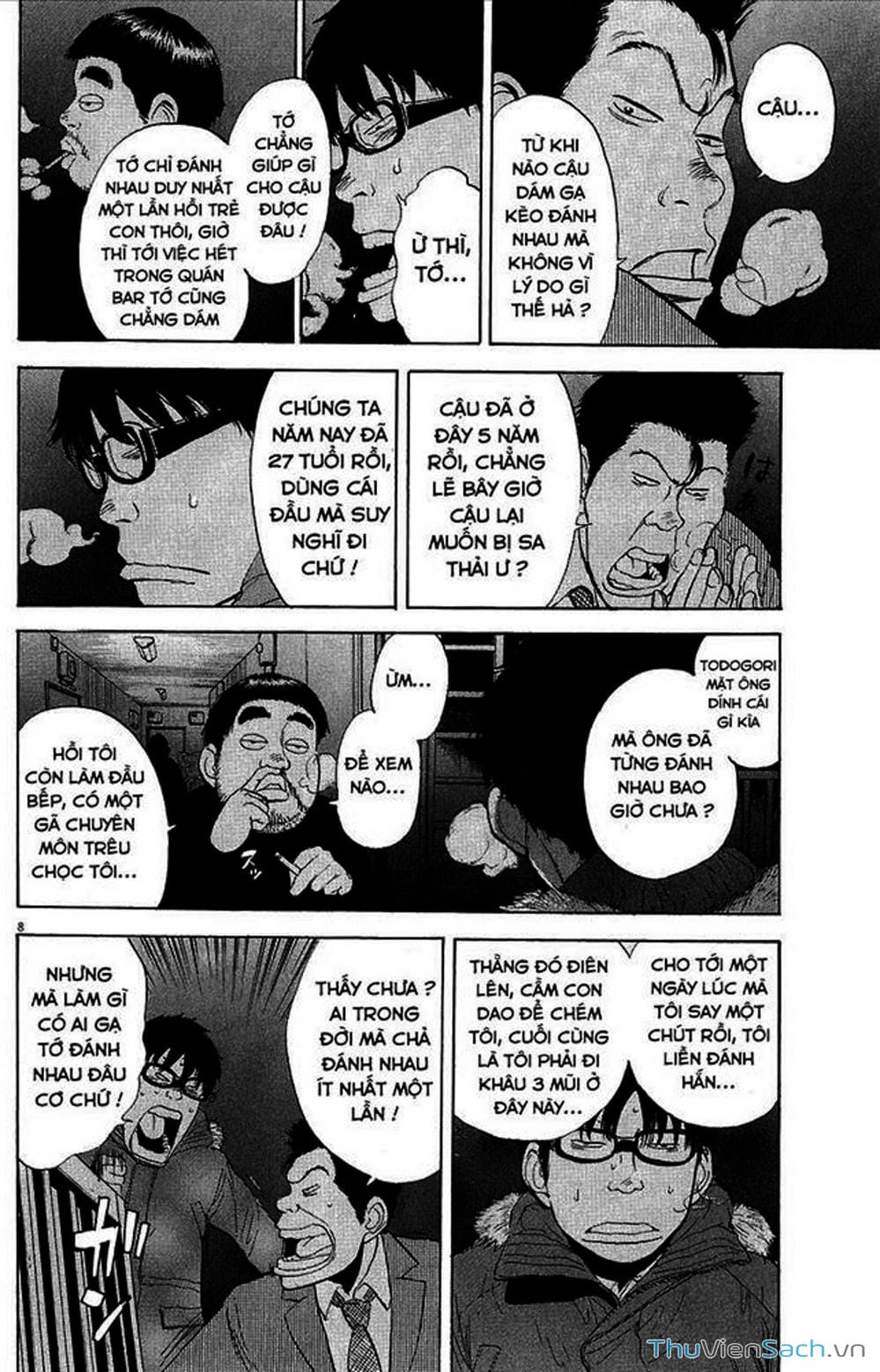 Truyện Tranh Đừng Hèn Với Cuộc Sống - Boys On The Run trang 6