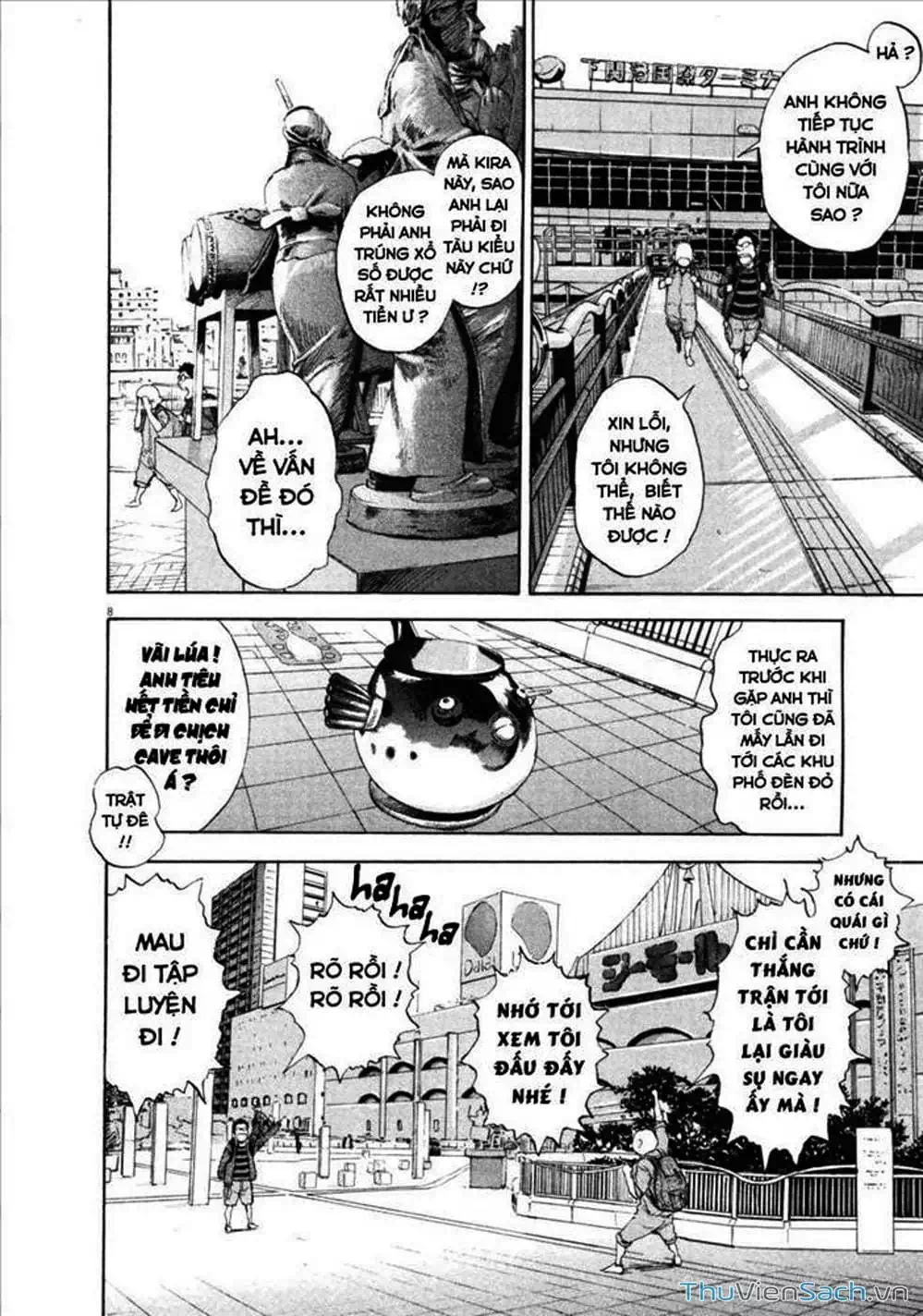Truyện Tranh Đừng Hèn Với Cuộc Sống - Boys On The Run trang 6