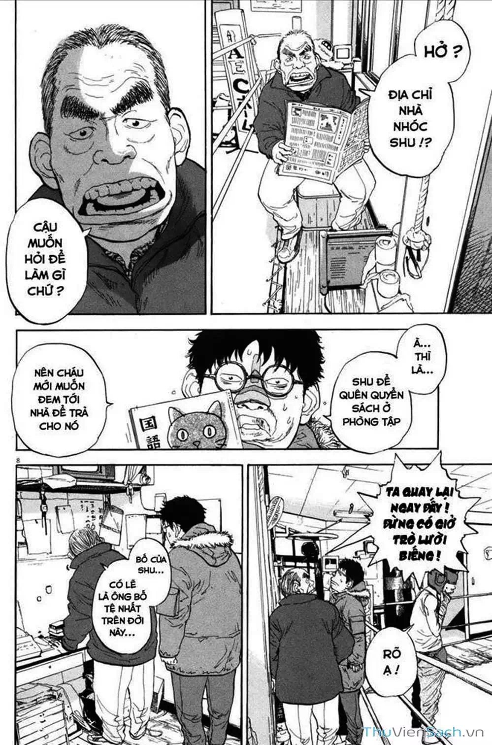 Truyện Tranh Đừng Hèn Với Cuộc Sống - Boys On The Run trang 6