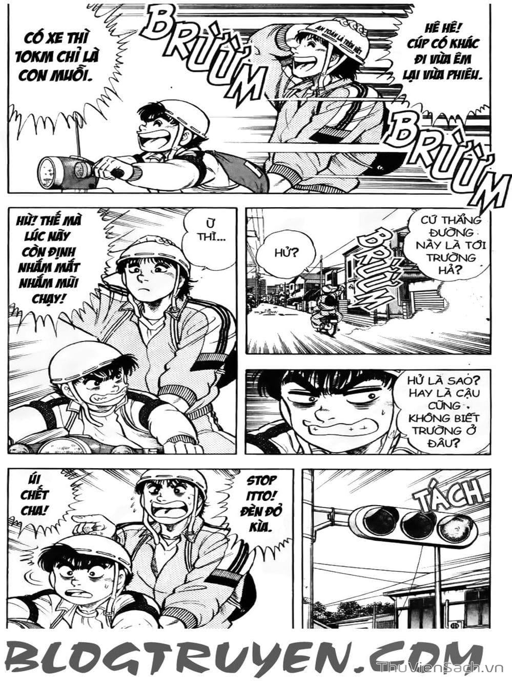 Truyện Tranh Sóng Gió Cầu Trường - Buttobi Itto trang 2