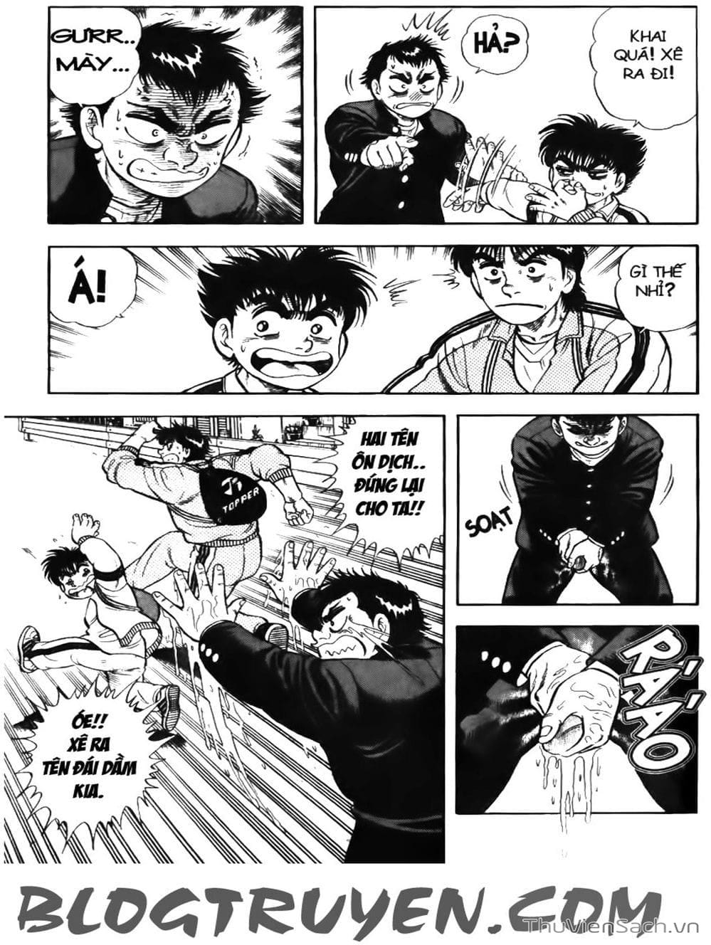 Truyện Tranh Sóng Gió Cầu Trường - Buttobi Itto trang 2